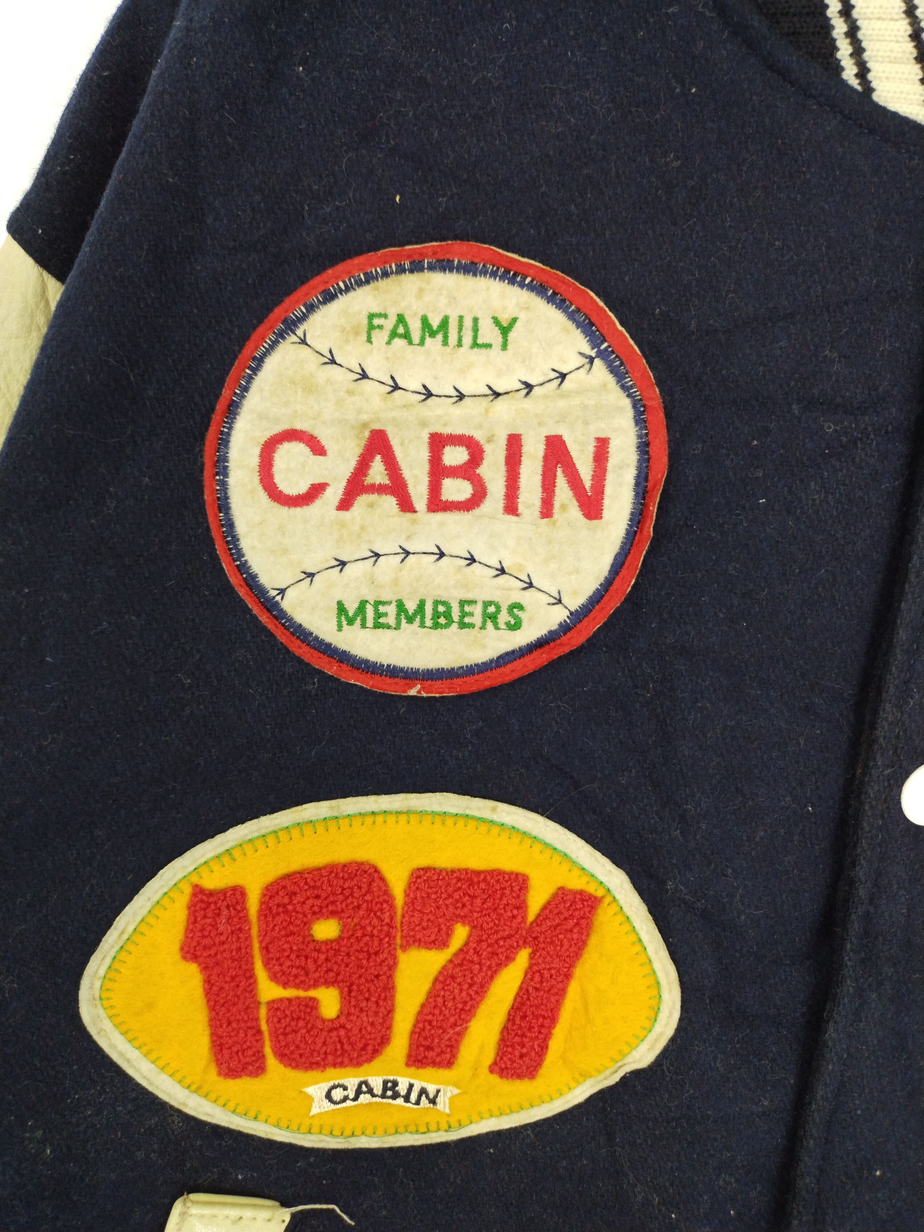 Vintage 70's Vintage Cabin Family Member Varsity Jacket Size US M / EU 48-50 / 2 - 6 Thumbnail