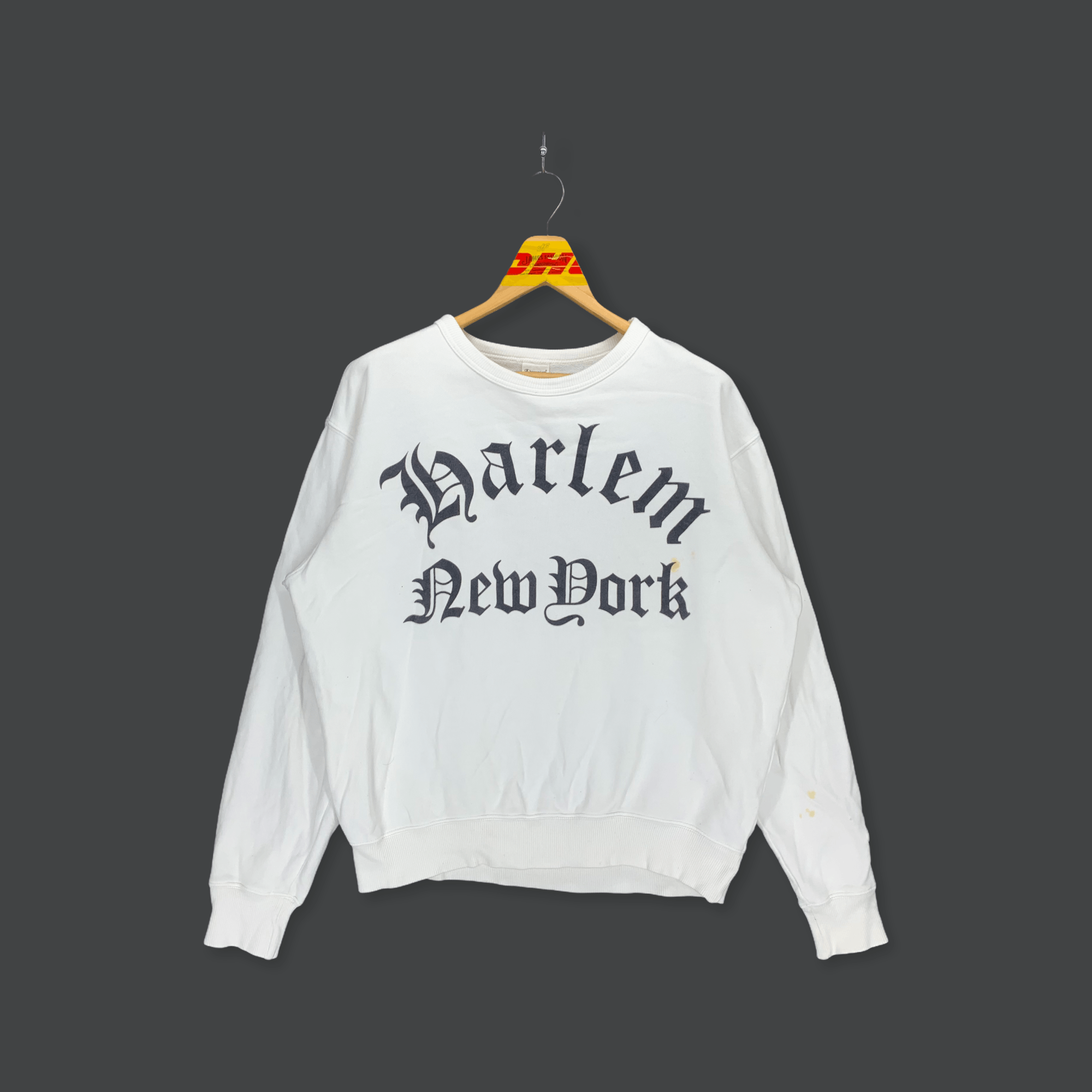 Champion Champion Harlem New York Big Logo Sweatshirt #3032-73 Size L / US 10 / IT 46 - 1 Thumbnail