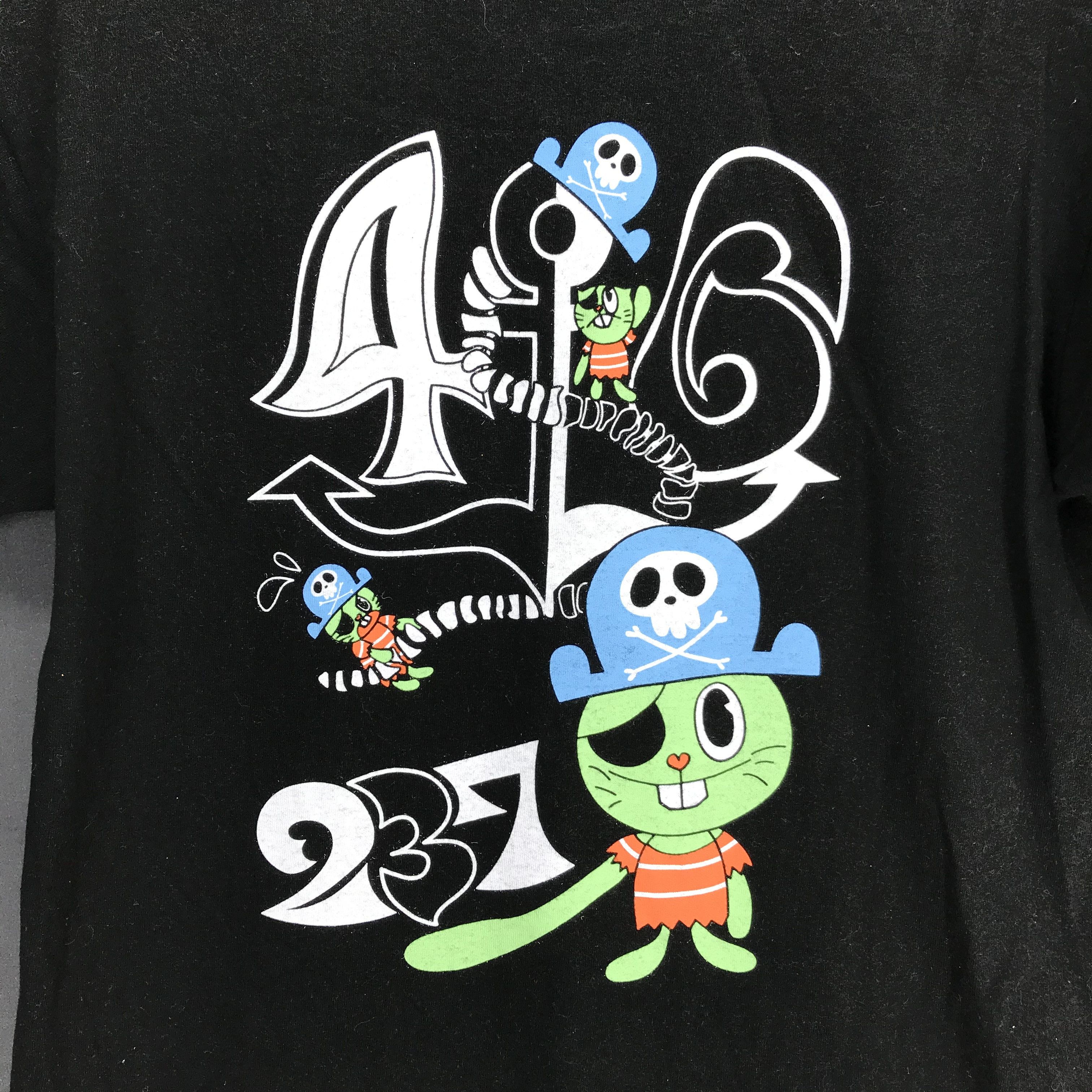 Cartoon Network Pirate Cartoon Graphic Printed Tees #1827-72 Size US S / EU 44-46 / 1 - 2 Thumbnail