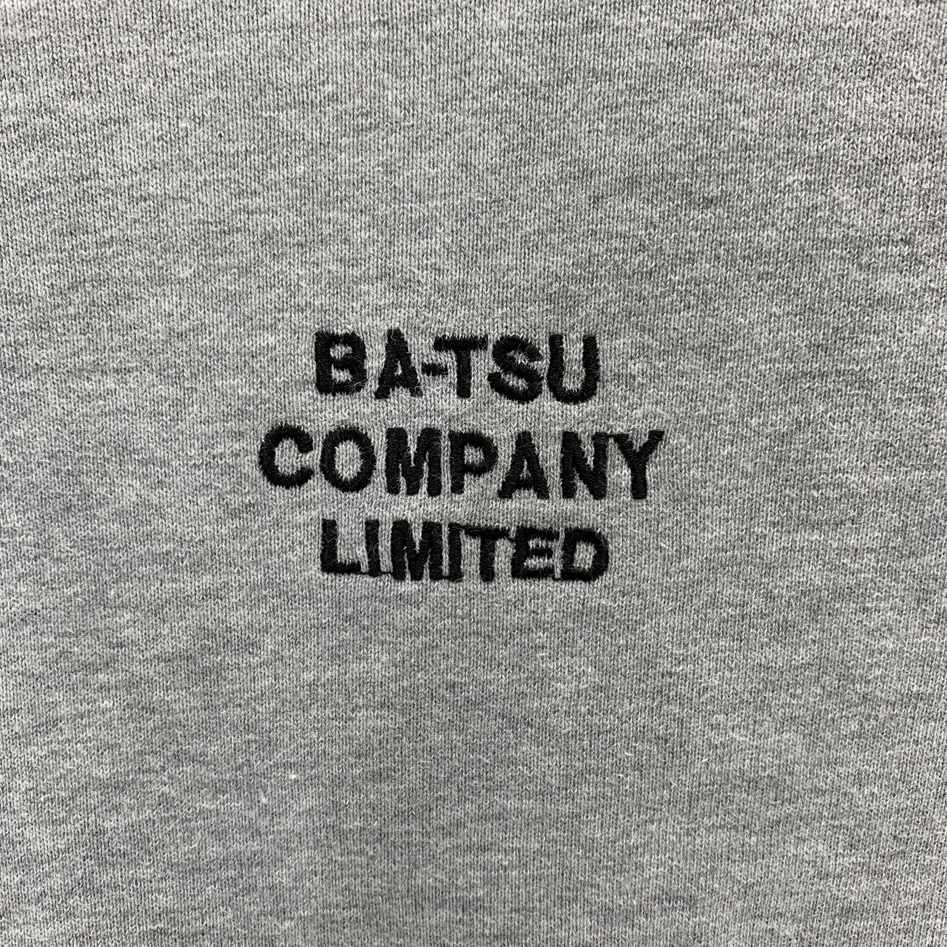 Japanese Brand Men's Ba-tsu Company Limited Big Logo Sweatshirts #3034-72 Size US M / EU 48-50 / 2 - 5 Thumbnail