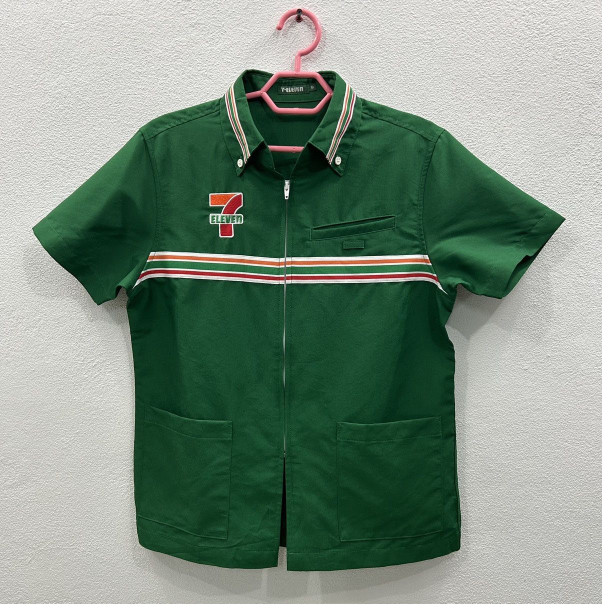 7-eleven Zipper Shirt Jacket