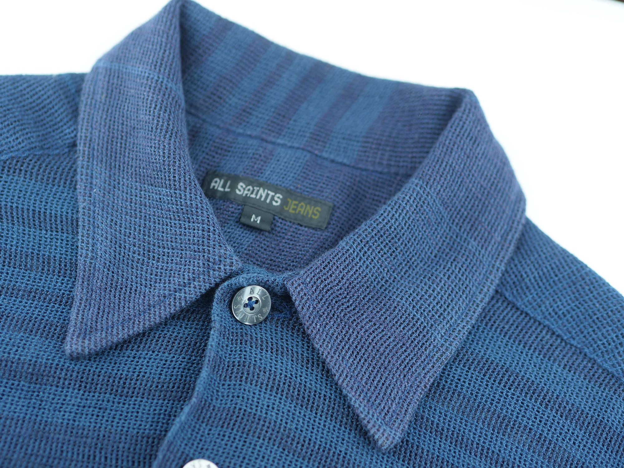 Allsaints Allsaints Jeans linen / cotton shirt Size US S / EU 44-46 / 1 - 3 Thumbnail