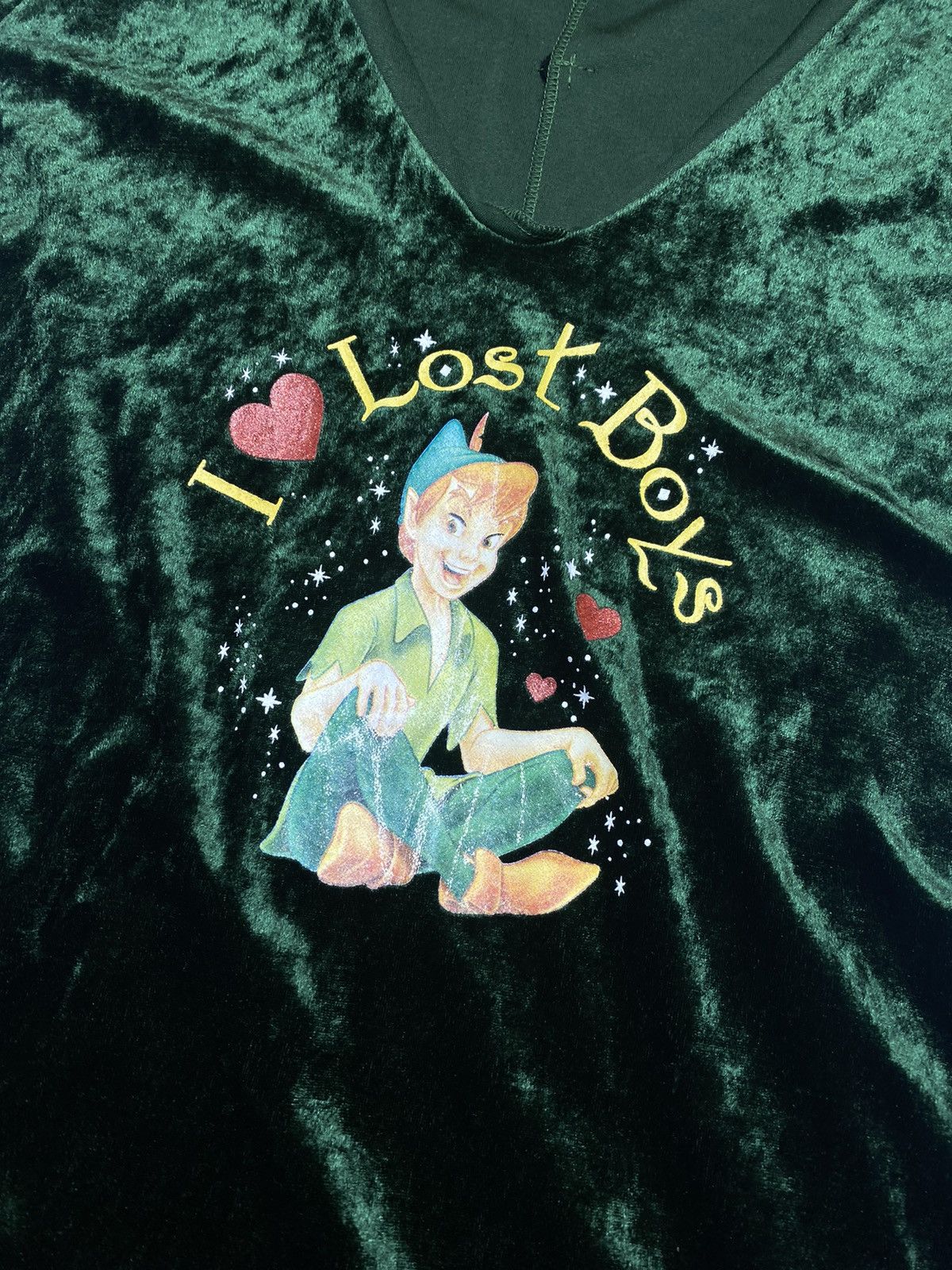 Disney 2000s Disney - Tinker Bells Velvet Dress Size M / US 6-8 / IT 42-44 - 2 Thumbnail
