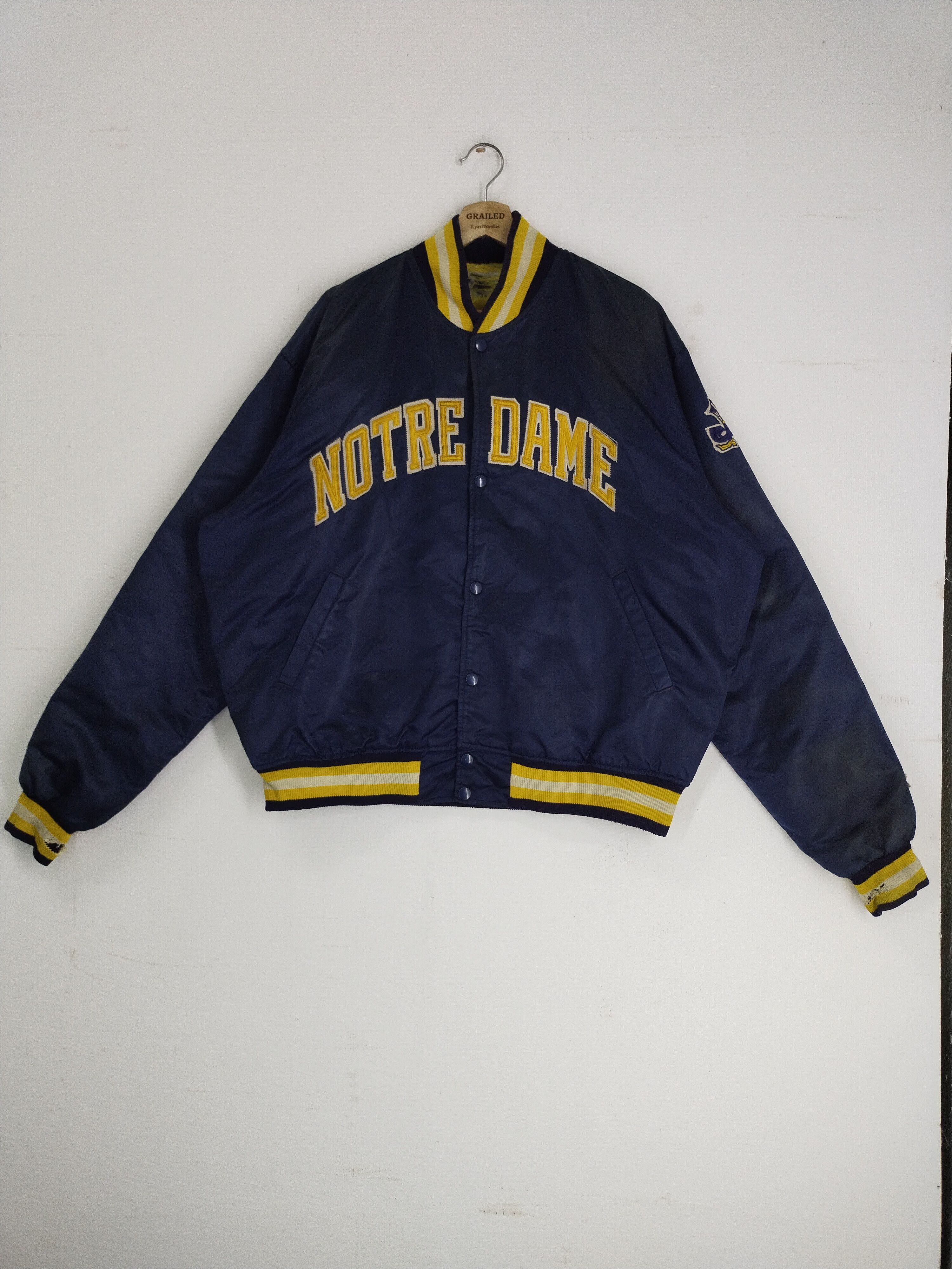 Starter VTG 80s STARTER VARSITY BOMBER JACKET Size US XL / EU 56 / 4 - 1 Thumbnail
