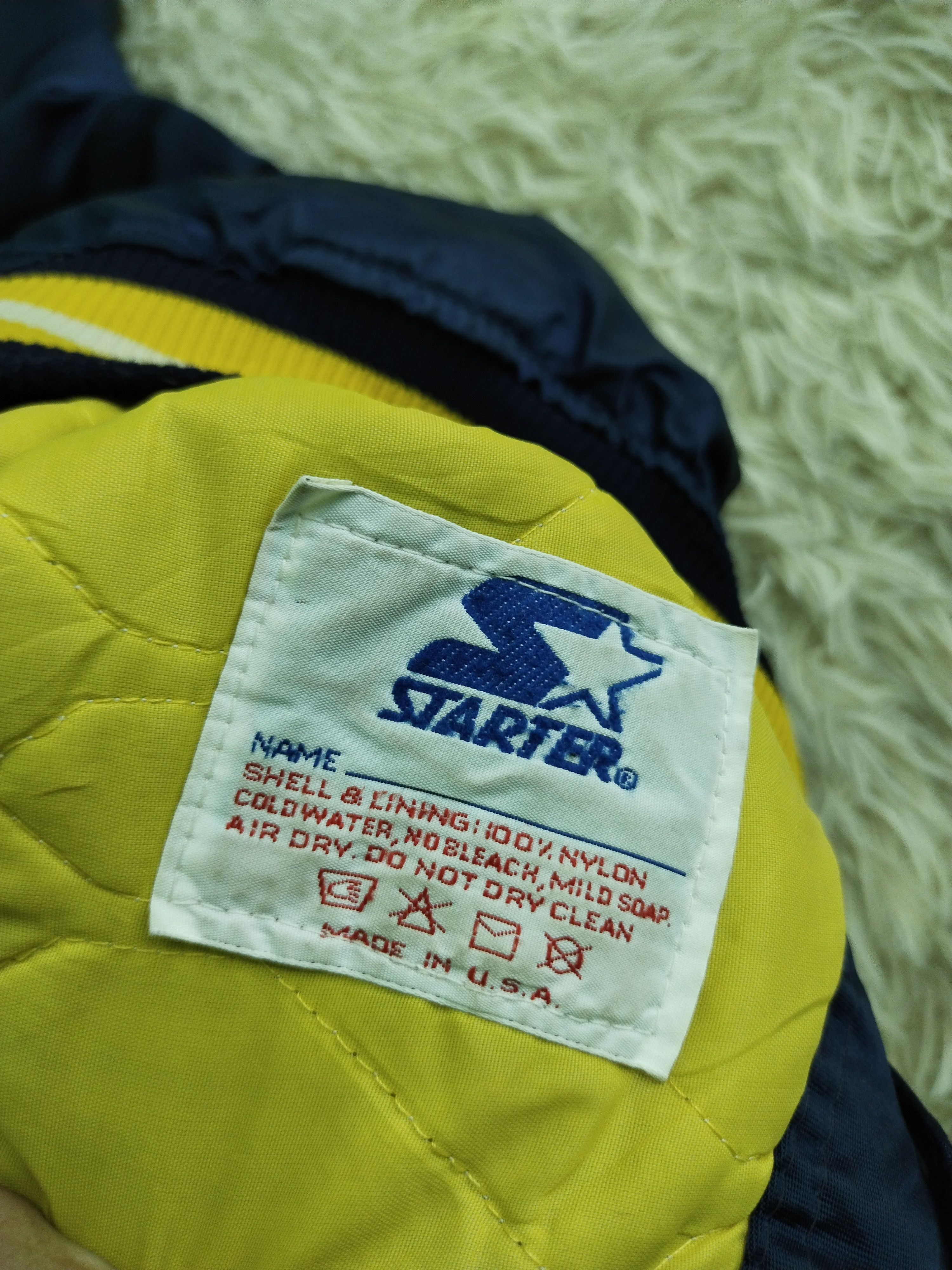 Starter VTG 80s STARTER VARSITY BOMBER JACKET Size US XL / EU 56 / 4 - 15 Thumbnail
