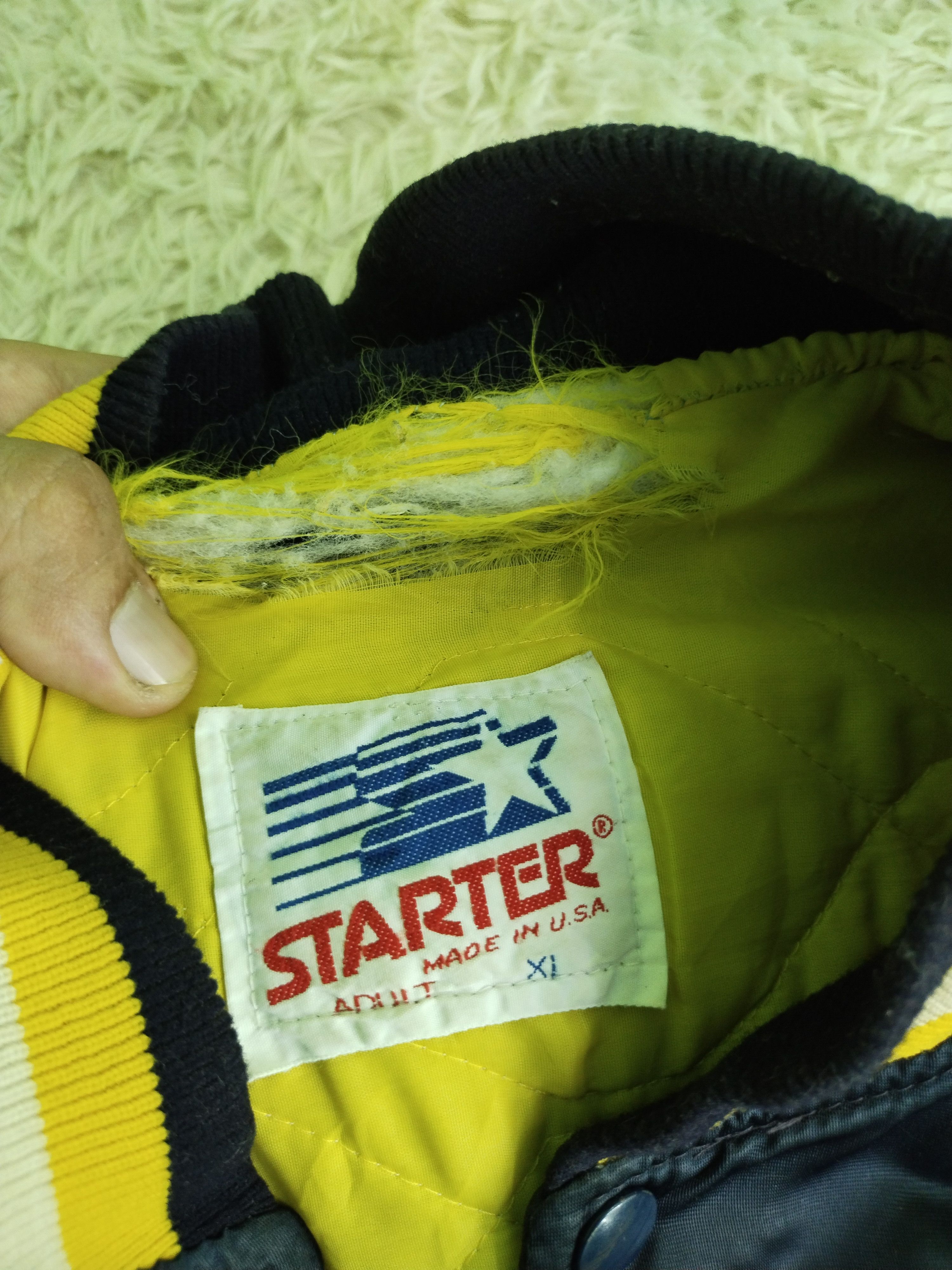 Starter VTG 80s STARTER VARSITY BOMBER JACKET Size US XL / EU 56 / 4 - 13 Thumbnail