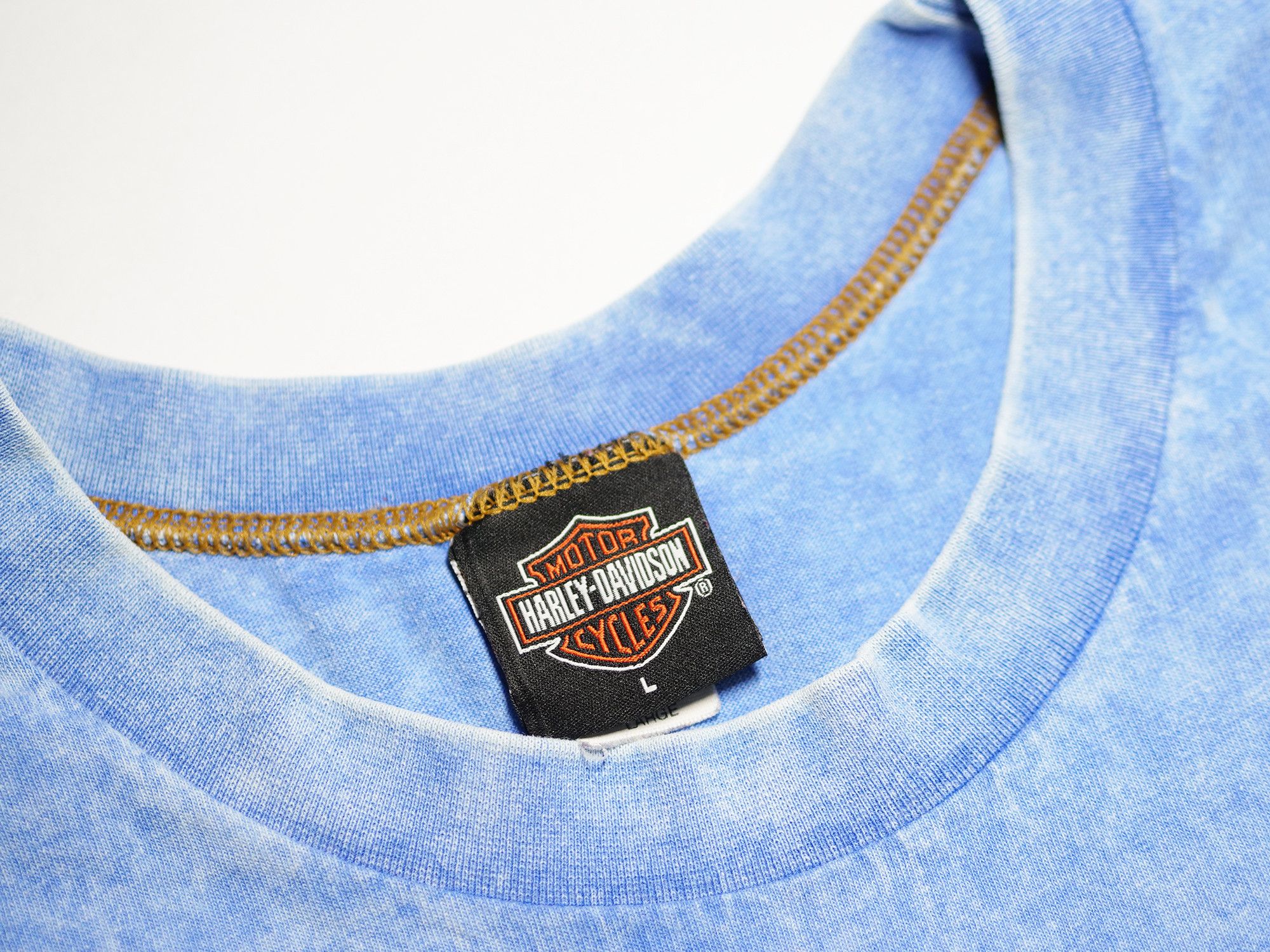Harley Davidson Harley Davidson vintage 2000 year undershirt Size US L / EU 52-54 / 3 - 3 Thumbnail
