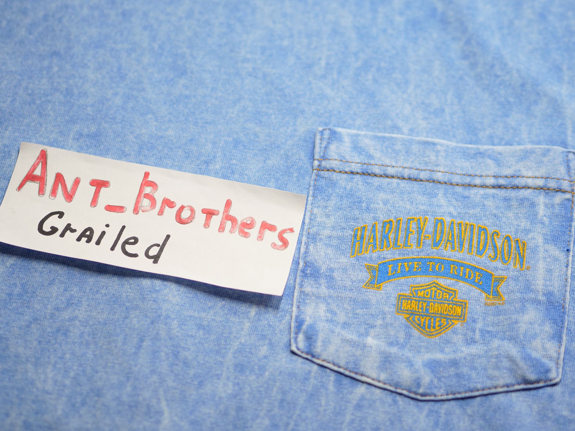 Harley Davidson Harley Davidson vintage 2000 year undershirt Size US L / EU 52-54 / 3 - 8 Thumbnail