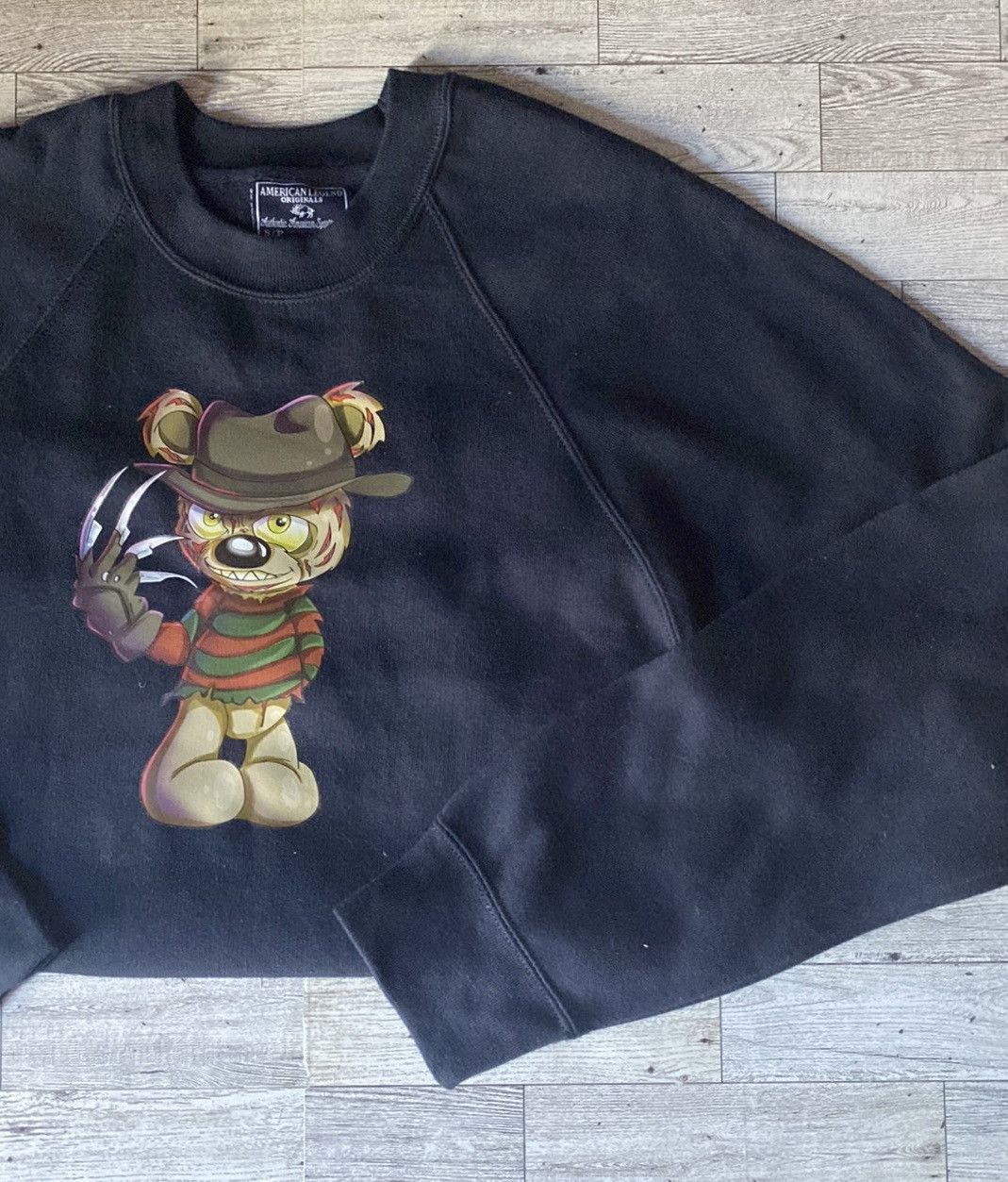 Other Creepy, Teddy Freddy, Custom, Unisex Halloween Sweatshirt Size US S / EU 44-46 / 1 - 3 Thumbnail