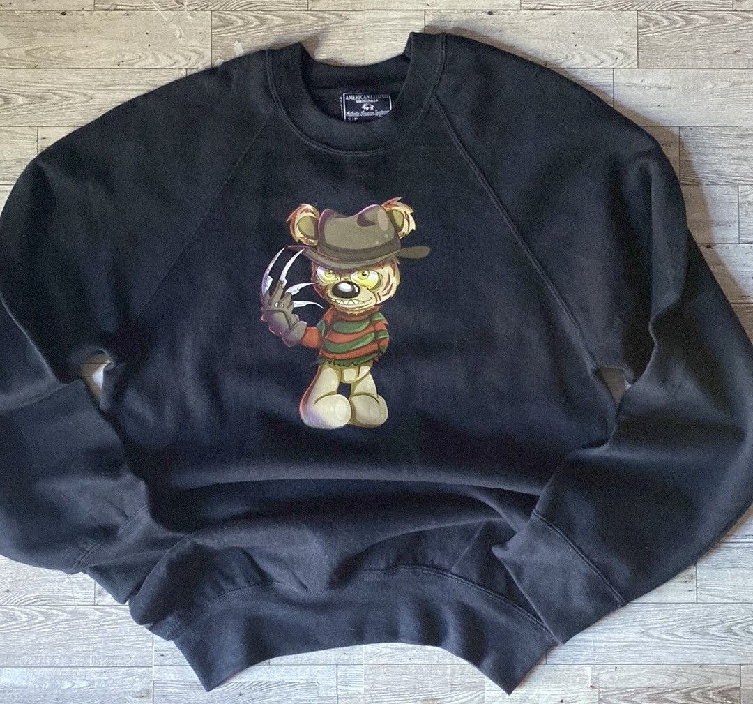 Other Creepy, Teddy Freddy, Custom, Unisex Halloween Sweatshirt Size US S / EU 44-46 / 1 - 2 Thumbnail