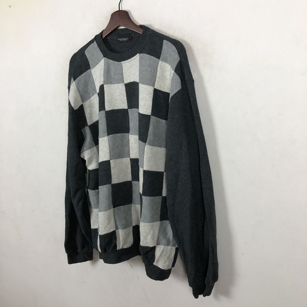 Japanese Brand PATCH WORK SWEATSHIRT MR.JUNKO KOSHINO Size US L / EU 52-54 / 3 - 2 Thumbnail