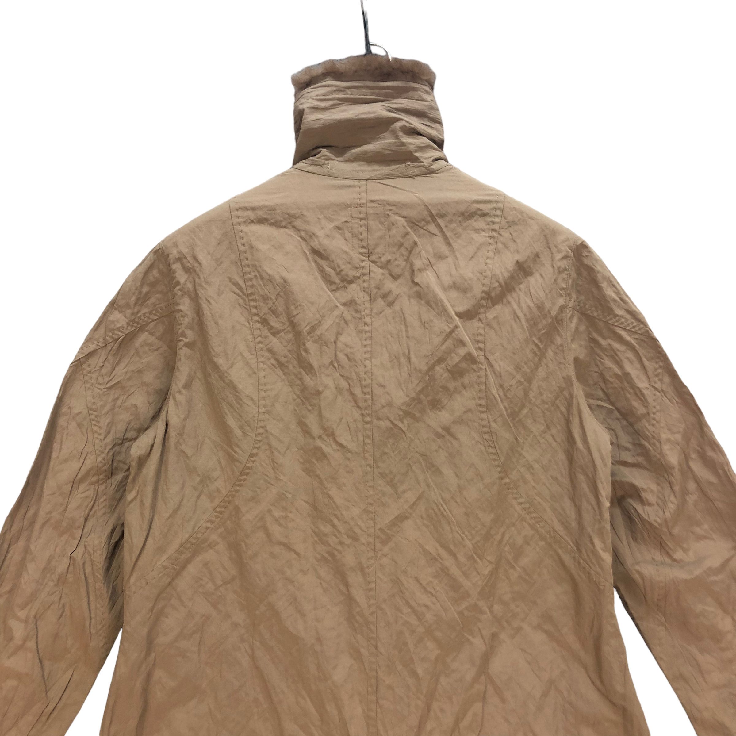 Issey Miyake HEART HAAT MINK FUR PART OVERCOAT JACKET #6965-103 Size M / US 6-8 / IT 42-44 - 10 Thumbnail