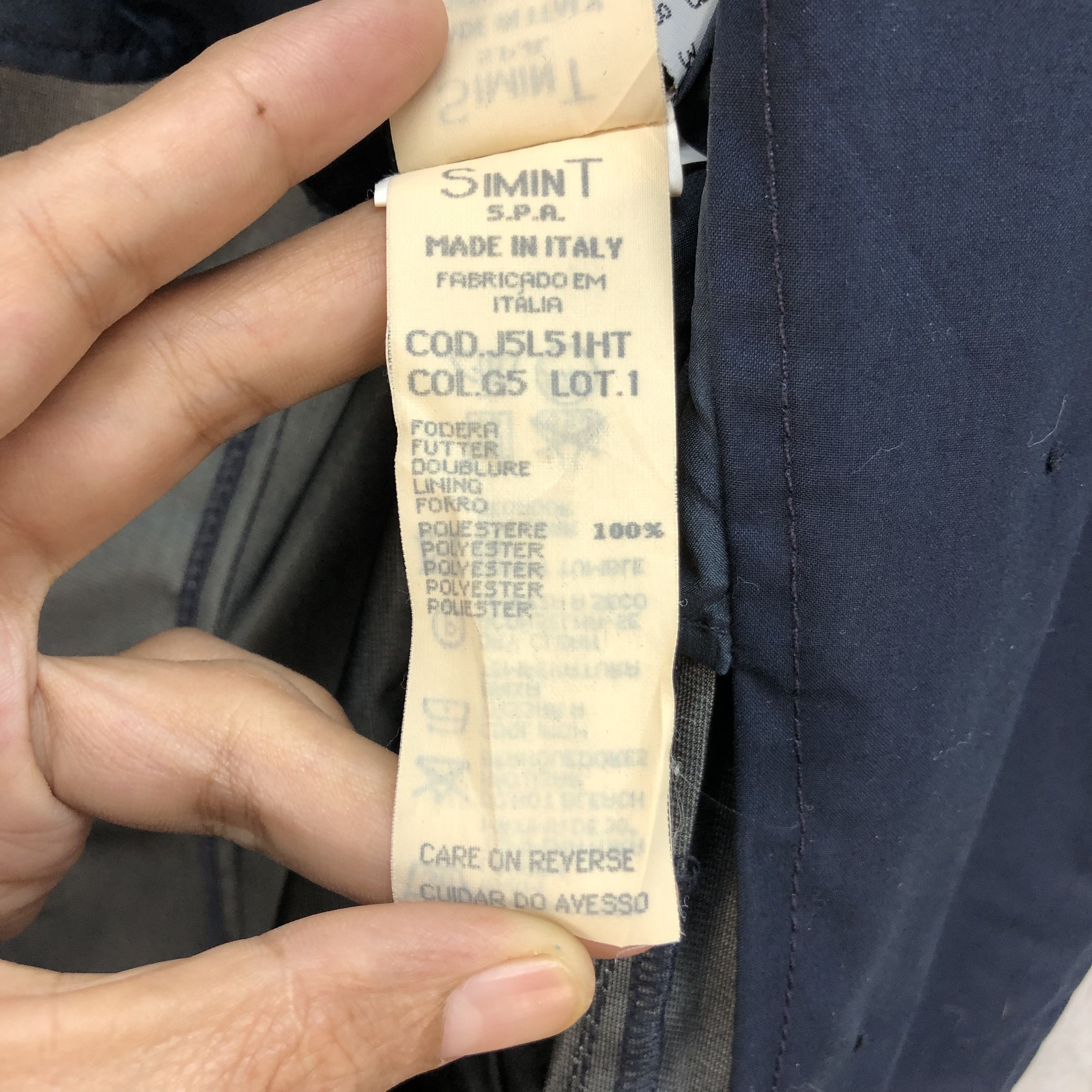 Giorgio Armani VINTAGE ARMANI JEANS DOUBLE BREASTED LONG COAT #6960-102 Size S / US 4 / IT 40 - 10 Thumbnail