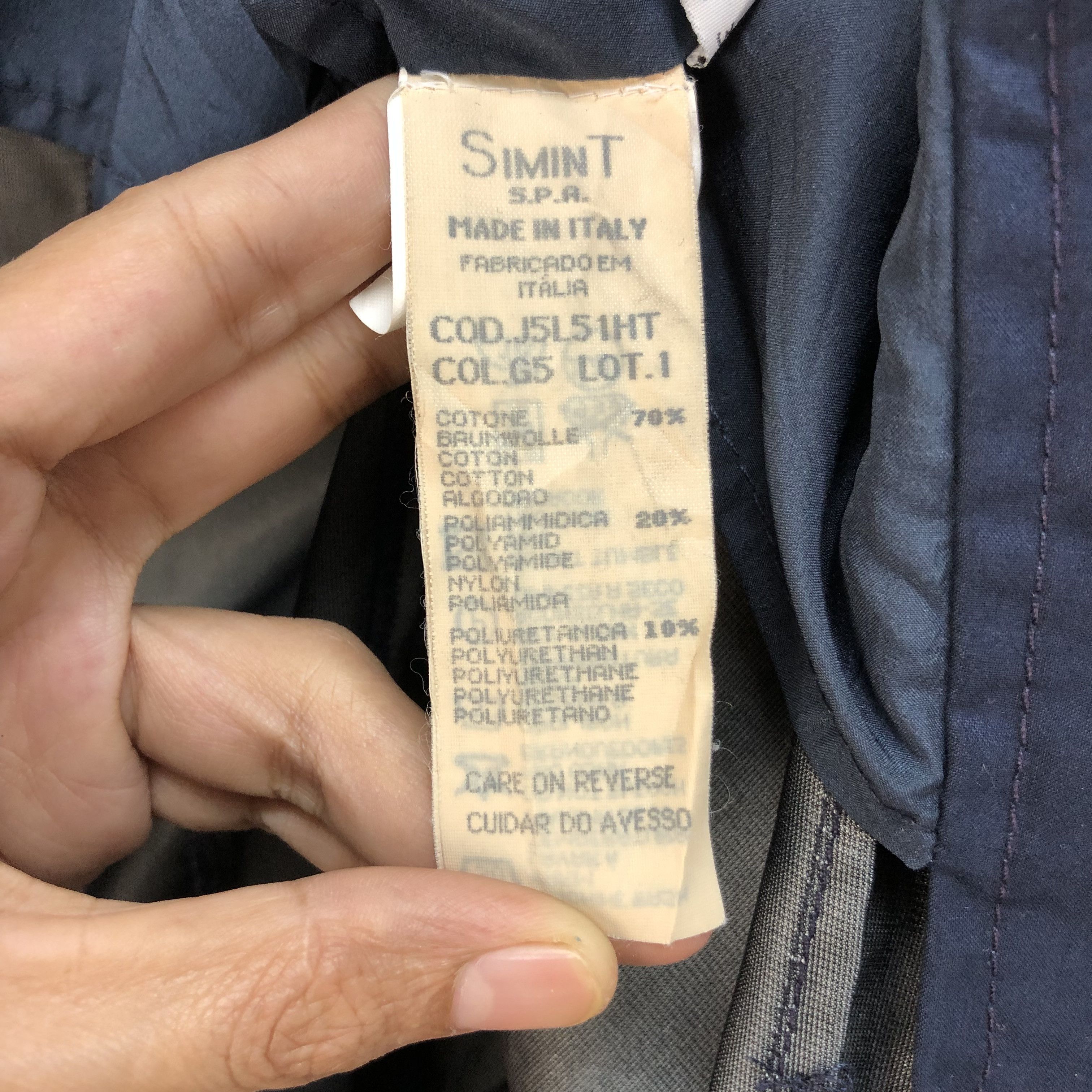 Giorgio Armani VINTAGE ARMANI JEANS DOUBLE BREASTED LONG COAT #6960-102 Size S / US 4 / IT 40 - 8 Thumbnail