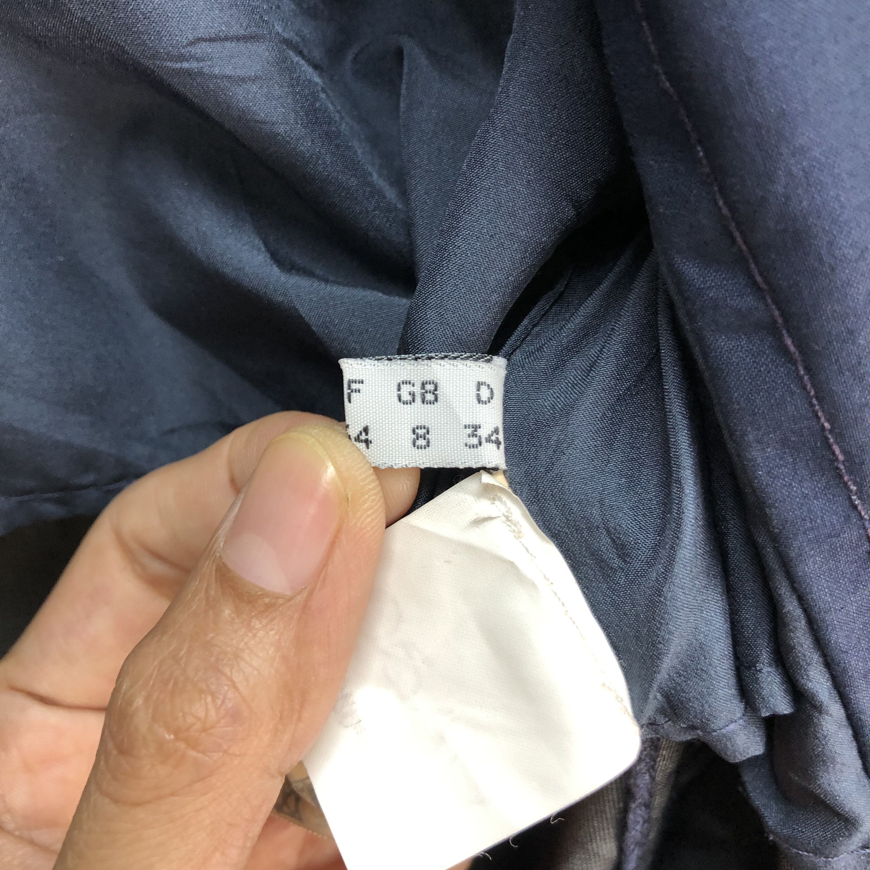 Giorgio Armani VINTAGE ARMANI JEANS DOUBLE BREASTED LONG COAT #6960-102 Size S / US 4 / IT 40 - 13 Thumbnail