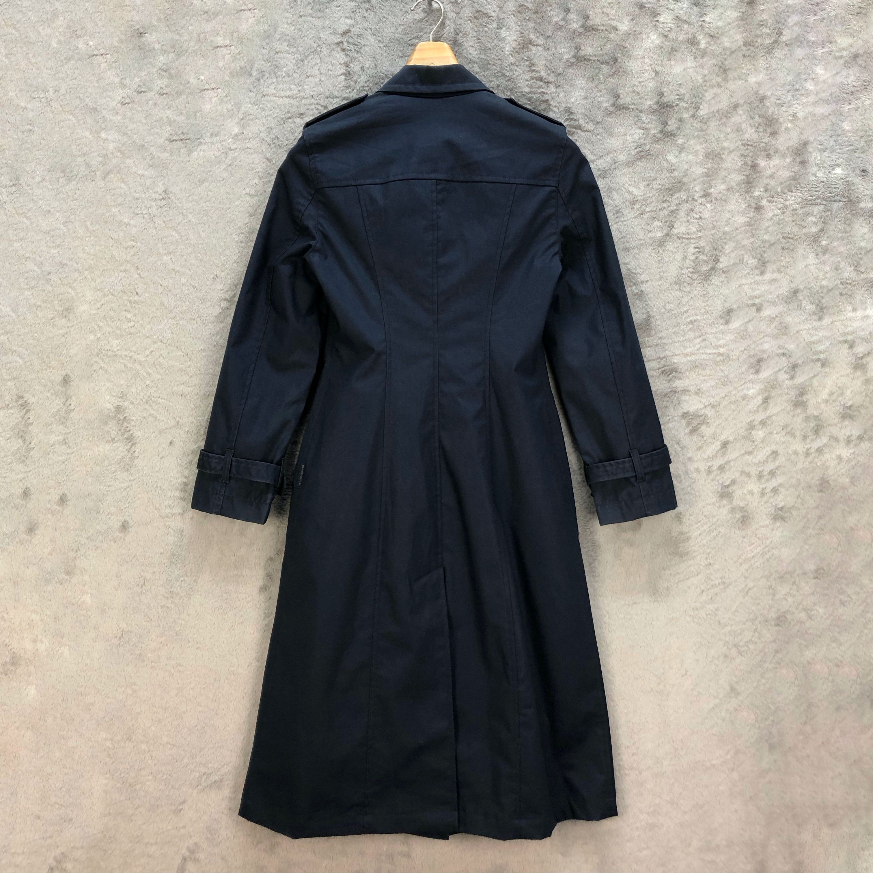 Giorgio Armani VINTAGE ARMANI JEANS DOUBLE BREASTED LONG COAT #6960-102 Size S / US 4 / IT 40 - 14 Thumbnail