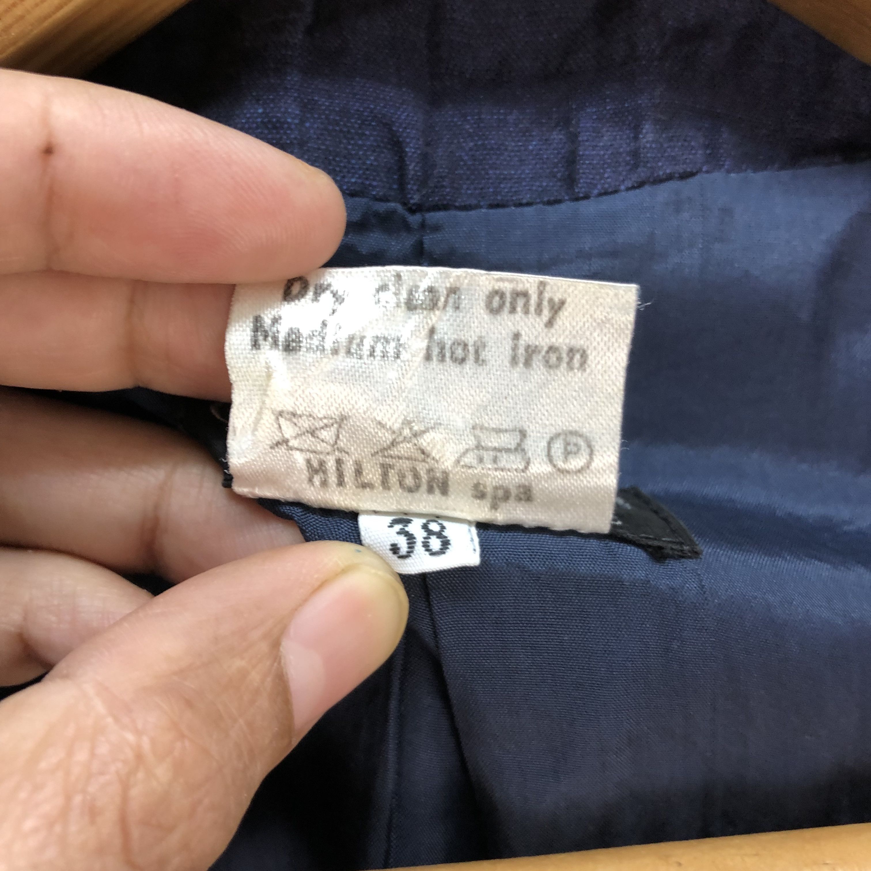 Giorgio Armani VINTAGE GIORGIO ARMANI CHECKED CROPPED JACKET #6950-101 Size XS / US 0-2 / IT 36-38 - 9 Thumbnail