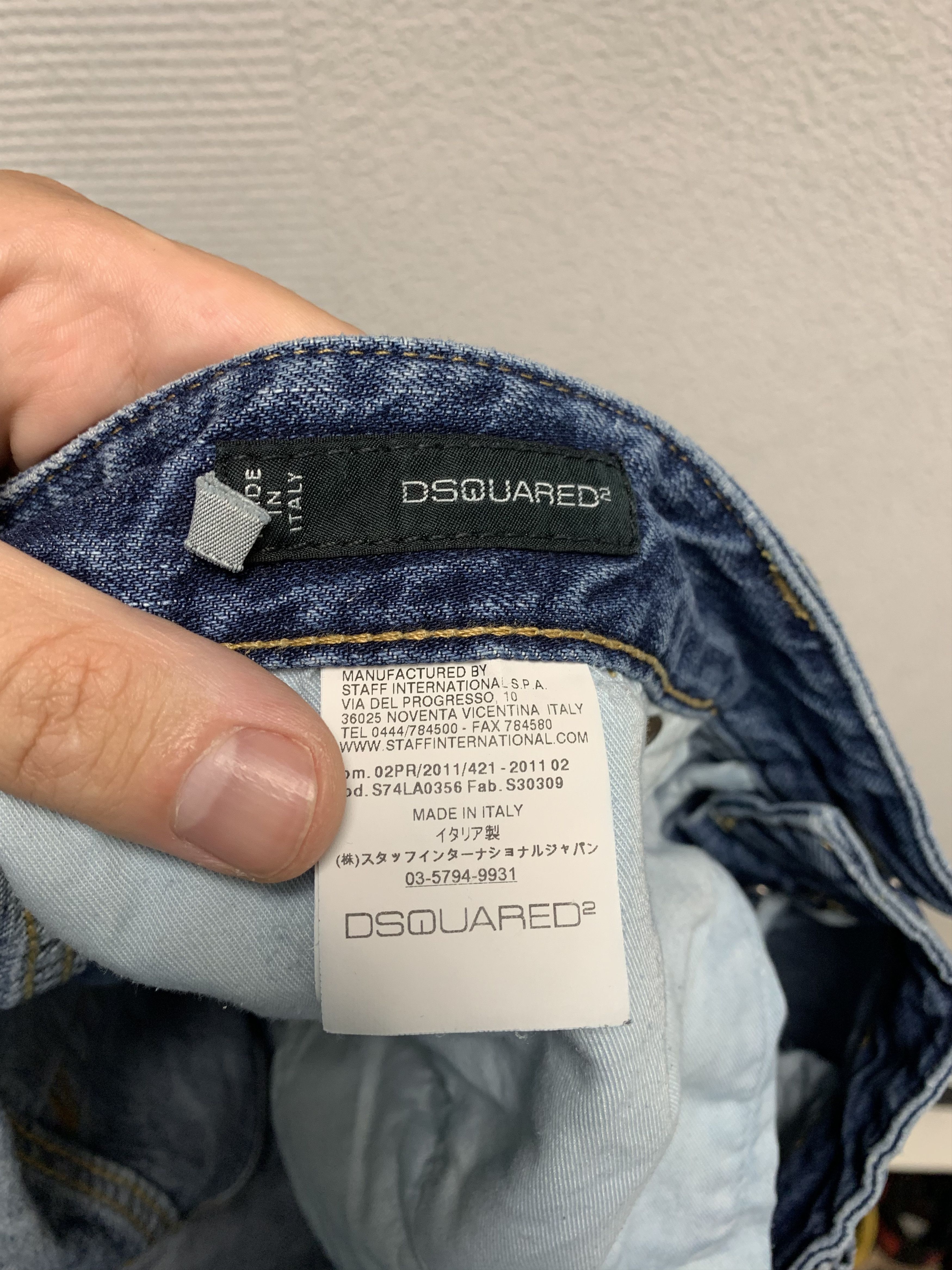 Dsquared2 Dsquared Dsquared2 denim jeans 56 size blue luxury Size US 30 / EU 46 - 8 Thumbnail