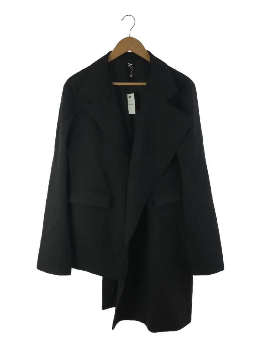 ジャケット・アウター Ground Y T/W Gabardine Asymmetry Jacket Ground Y - Asymmetric Jacket / GA-J01-100 | ALUBUS / RUFUS