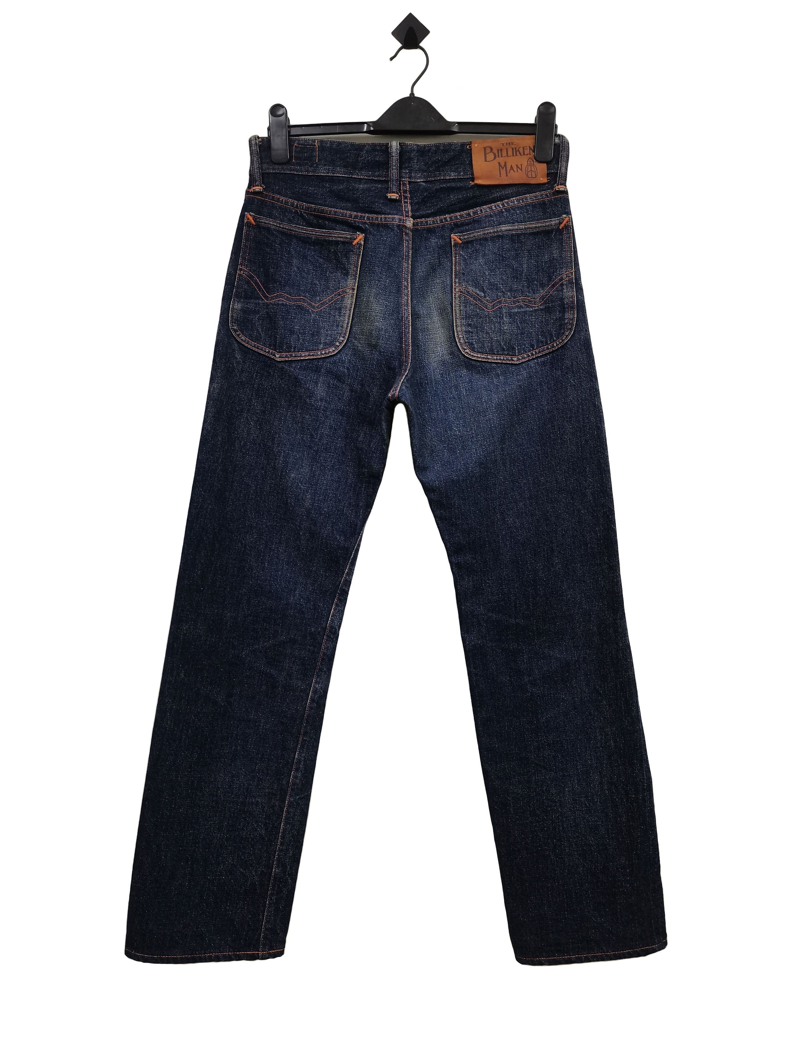 Japanese Brand 🔥🔥🔥WAREHOUSE Co.The Billiken Men Selvedge Denim Jeans Size US 30 / EU 46 - 2 Thumbnail