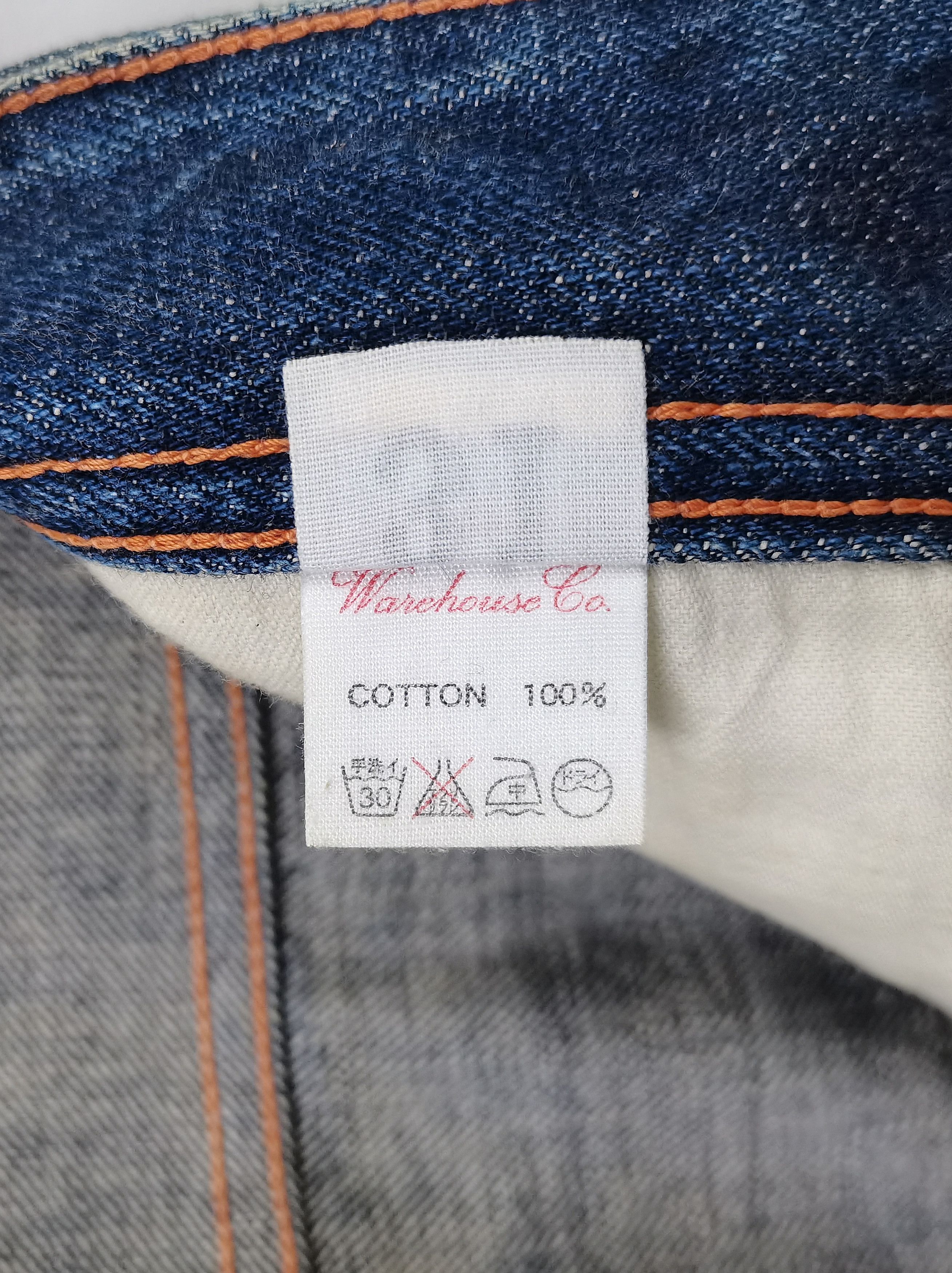 Japanese Brand 🔥🔥🔥WAREHOUSE Co.The Billiken Men Selvedge Denim Jeans Size US 30 / EU 46 - 18 Thumbnail