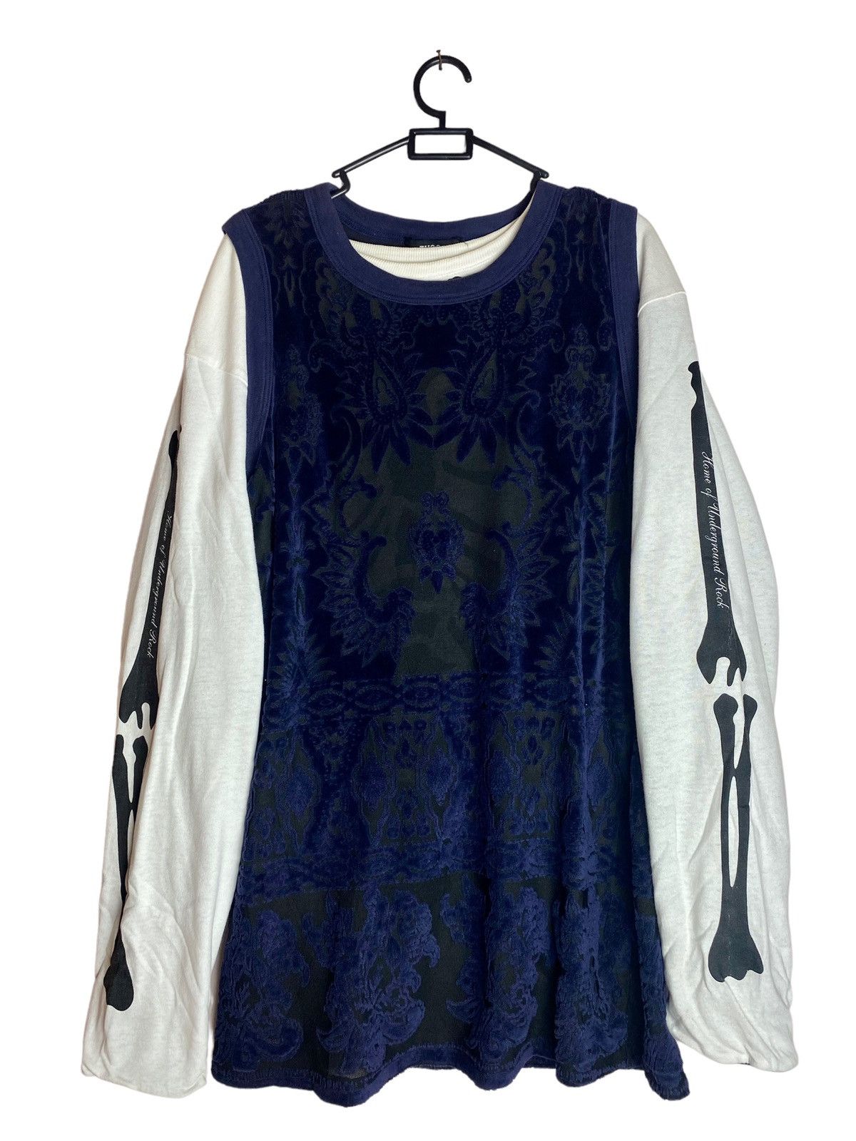 2002 Zucca - Jacquard Velvet Mesh Vest