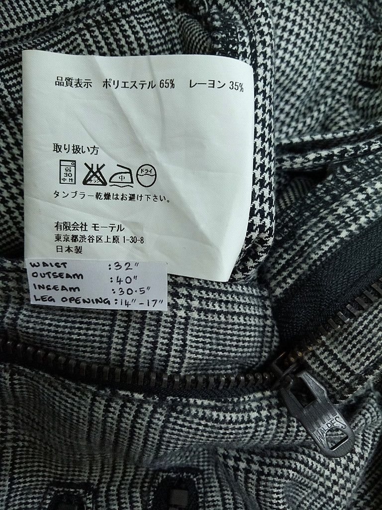 Japanese Brand 🔥🔥🔥Punk Design Pants Exclusive Motel.inc Made in Japan Size US 32 / EU 48 - 17 Thumbnail