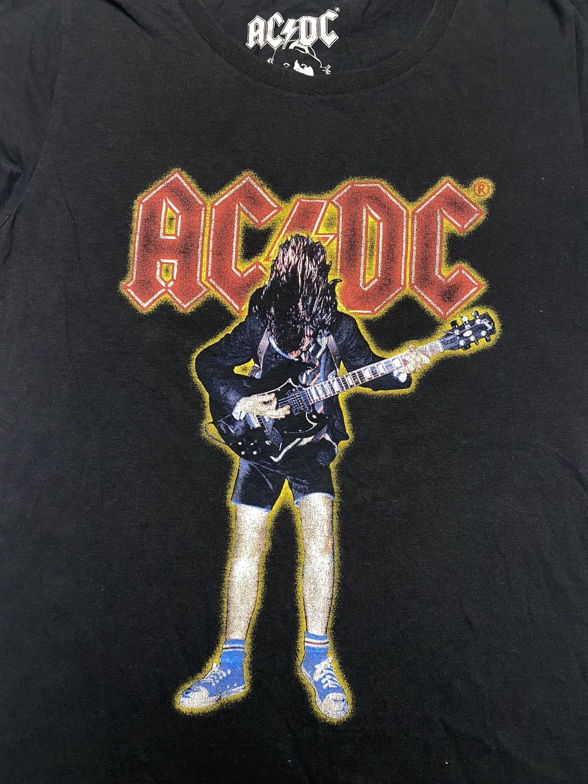 Band Tees 2010 Hysteric x ACDC - Guitar Solo Sleeveless Tank Top Size US M / EU 48-50 / 2 - 3 Thumbnail