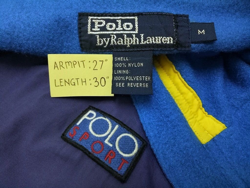Polo Ralph Lauren 🔥🔥🔥Vintage Polo Sport Ralph Lauren Zip Up Jacket RARE Size US M / EU 48-50 / 2 - 6 Thumbnail