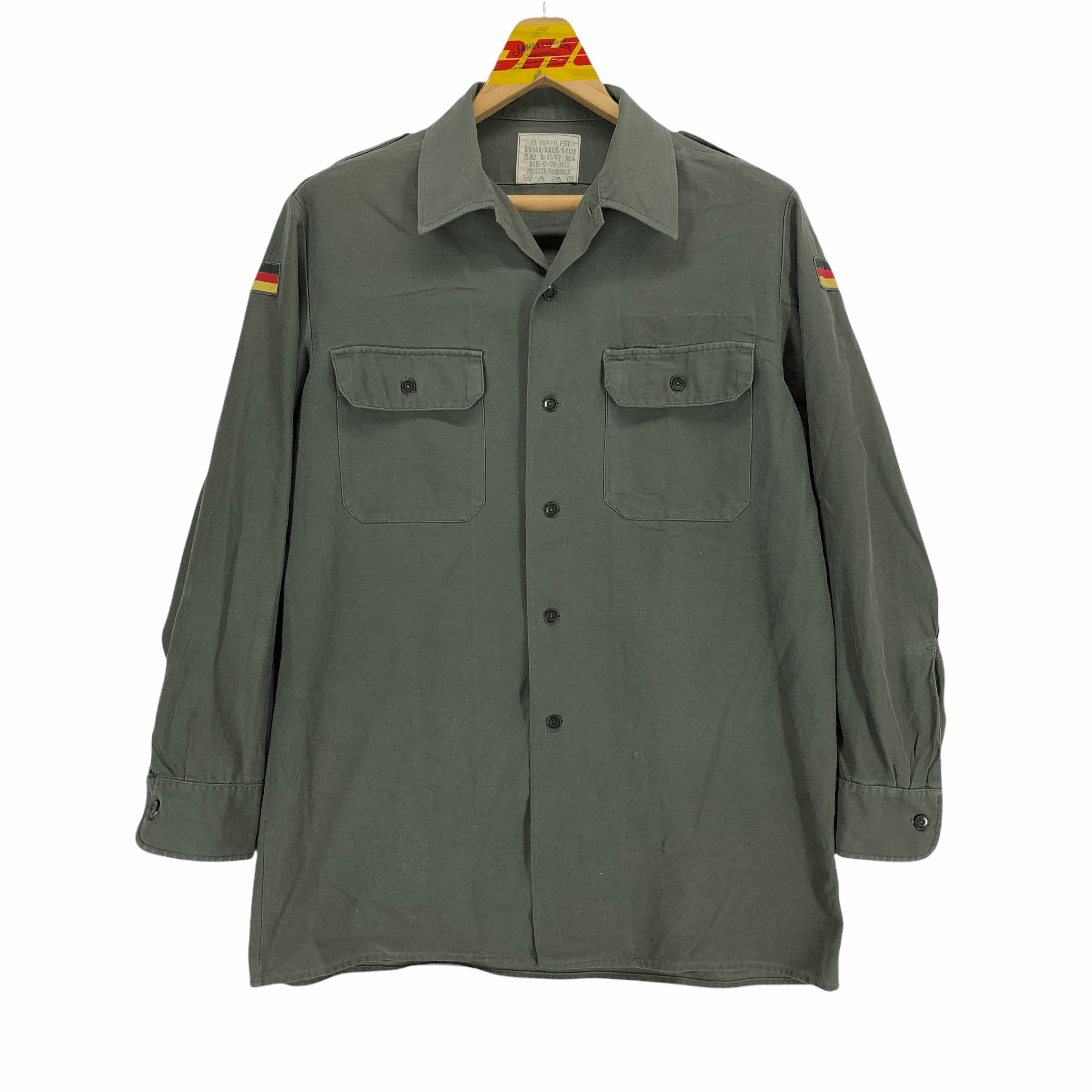 Vintage G. Wahler Military Uniform Jacket #3235-114 Size US L / EU 52-54 / 3 - 1 Thumbnail