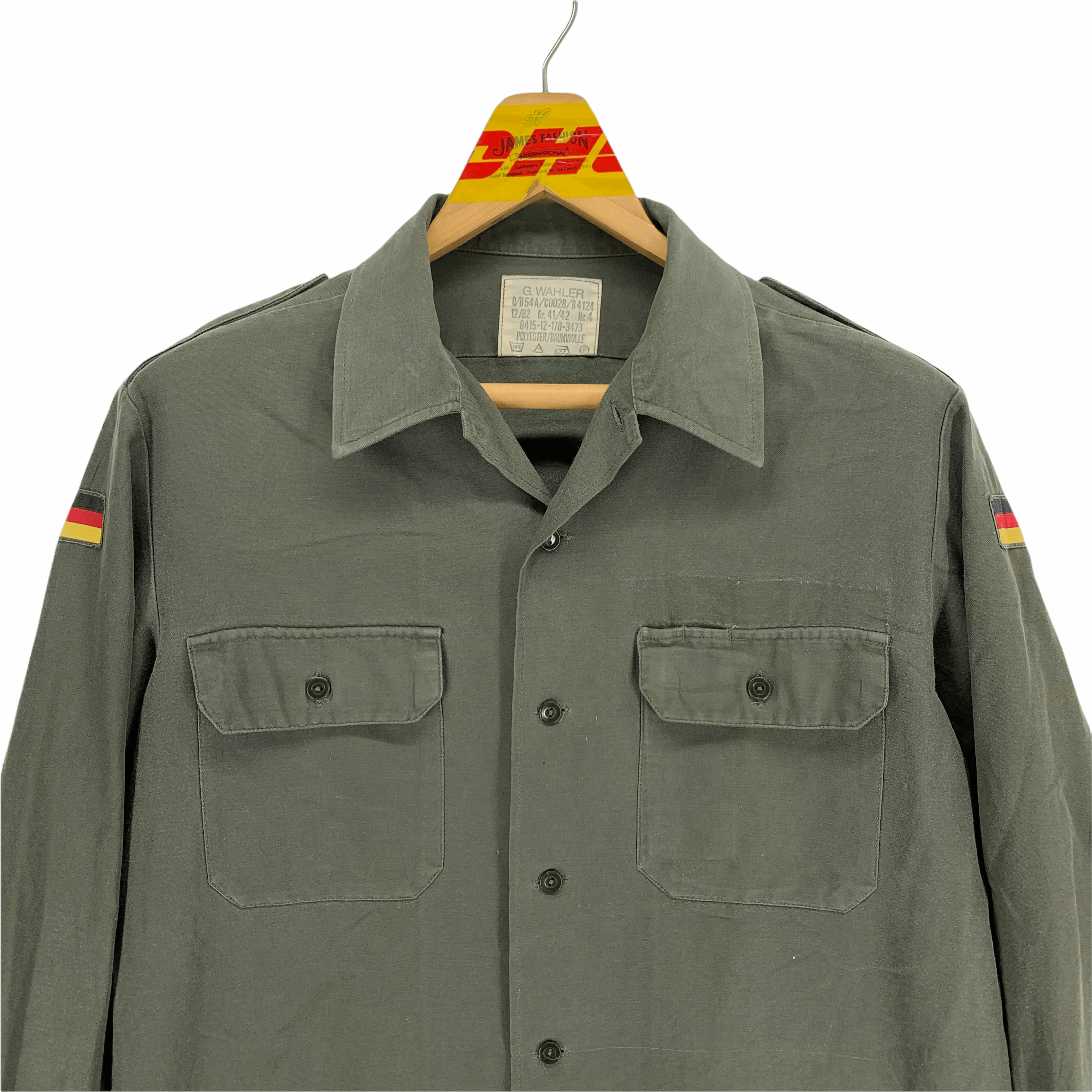 Vintage G. Wahler Military Uniform Jacket #3235-114 Size US L / EU 52-54 / 3 - 2 Thumbnail