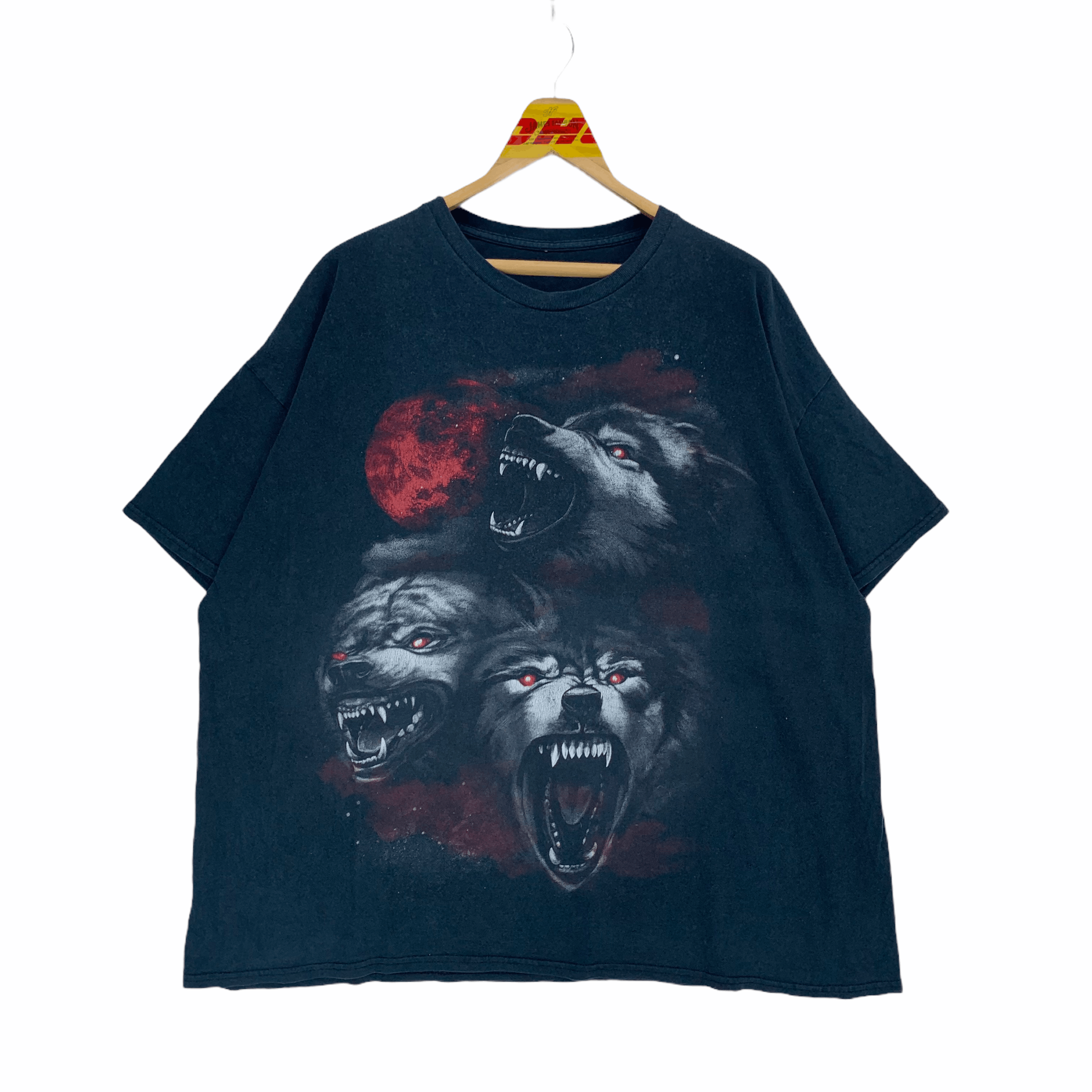 Vintage Vintage Werewolf Big Graphic Tees Size XXXL #3093-114 Size US XXL / EU 58 / 5 - 1 Thumbnail