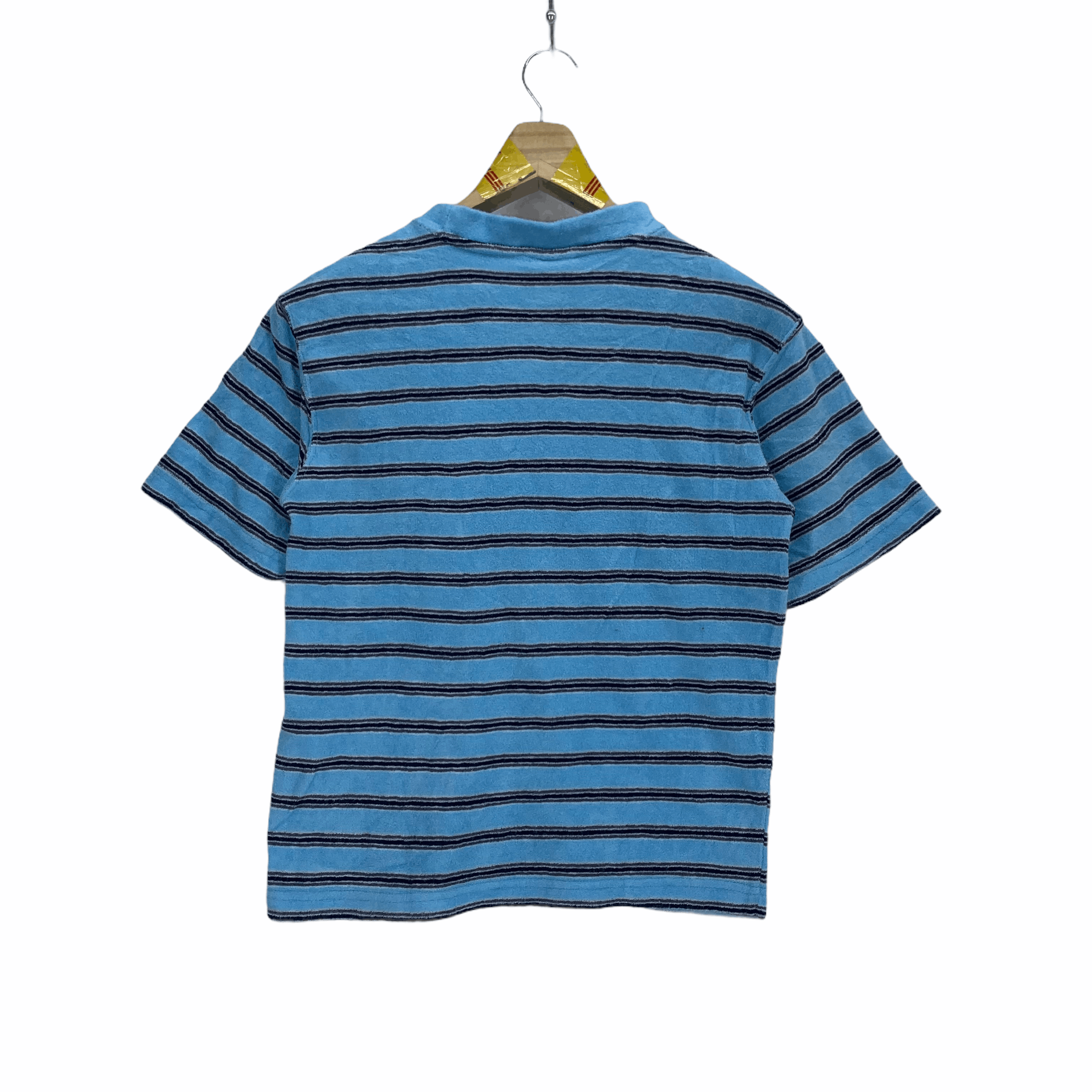 Vintage Bitch Skateboards Striped Fleece T Shirt #3113-114 Size M / US 6-8 / IT 42-44 - 8 Thumbnail