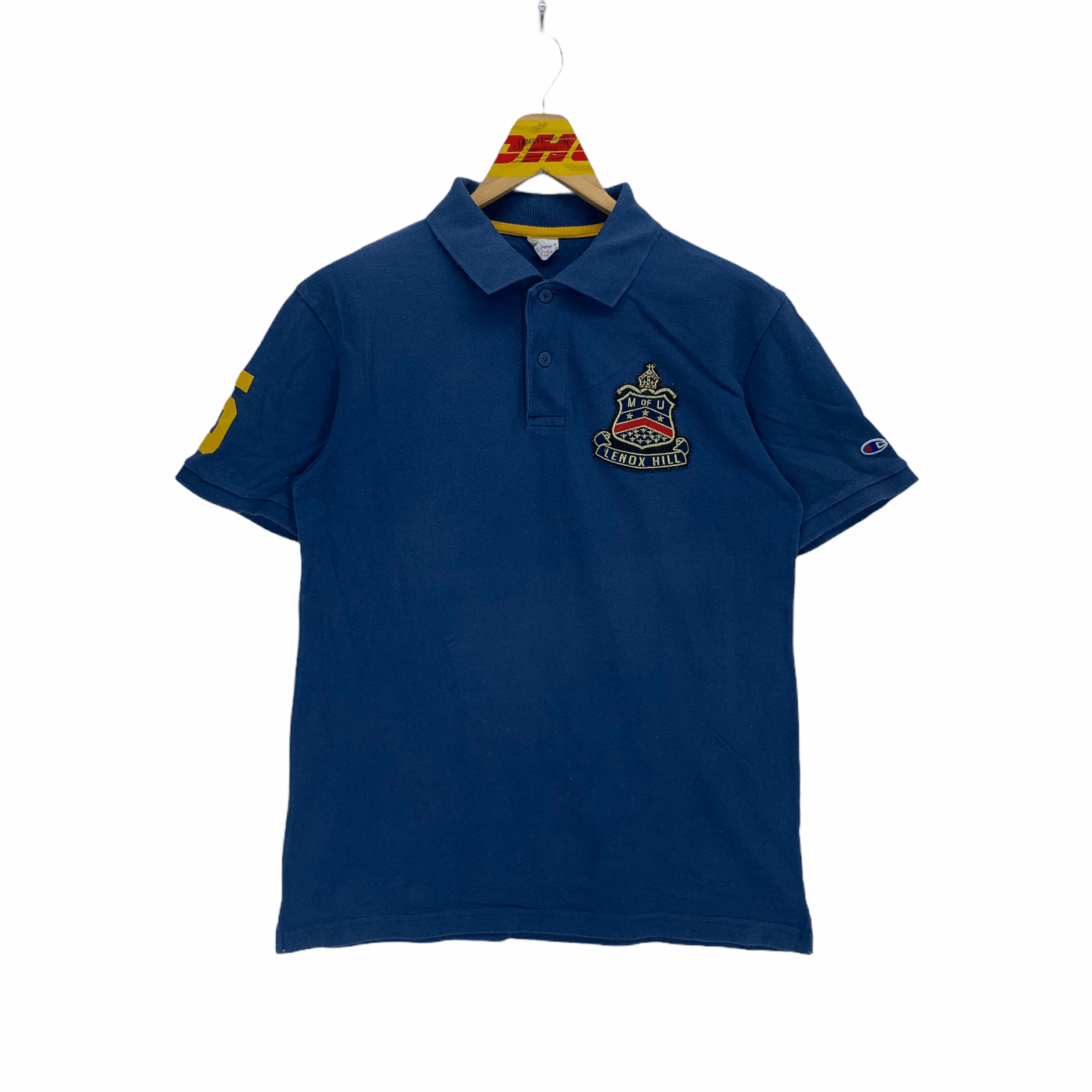 Champion Champion Patches Lenox Hill No 5 Sleeve Polos #3085-114 Size US L / EU 52-54 / 3 - 1 Thumbnail