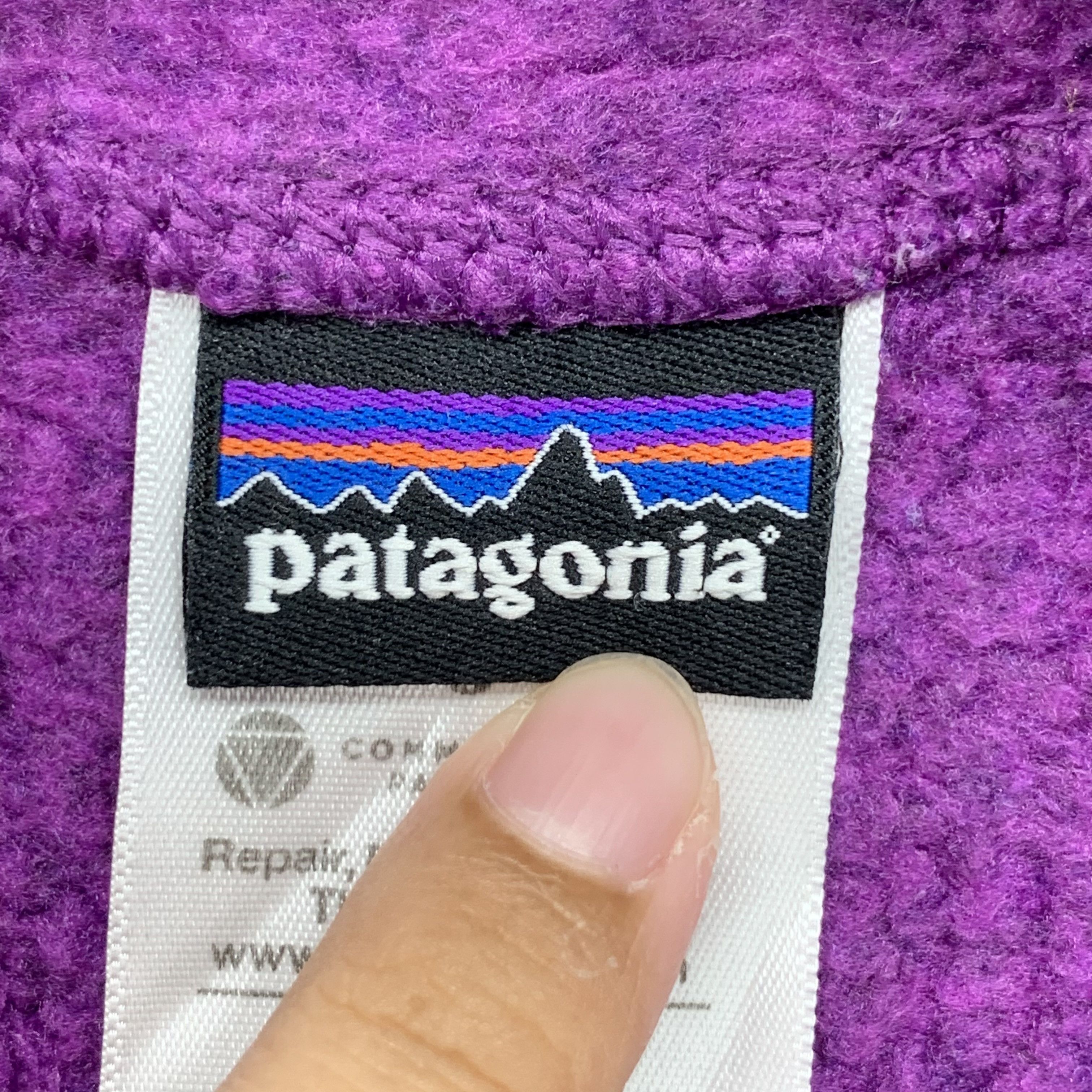 Patagonia Patagonia Purple Hoodies Girl's Size XL (14) #3101-114 Size XL / US 12-14 / IT 48-50 - 5 Thumbnail