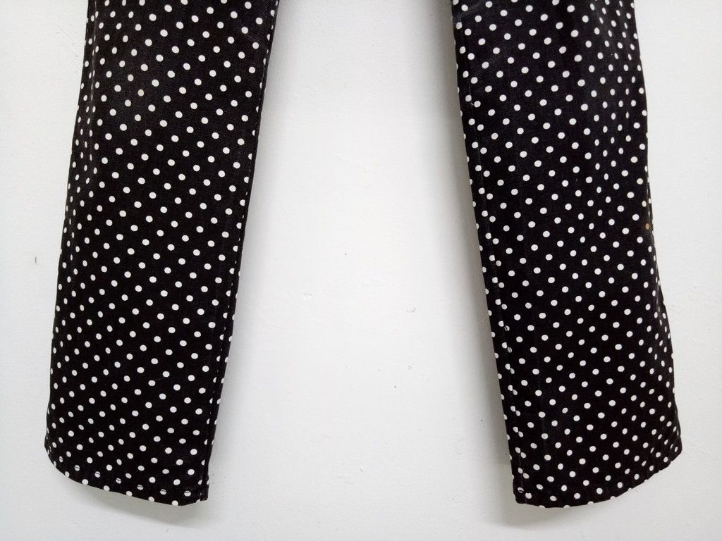 CABANE de ZUCCa 🔥🔥🔥Cabane De Zucca Polkadot Punk Rock Fashion Pants Rare Size US 31 - 6 Thumbnail