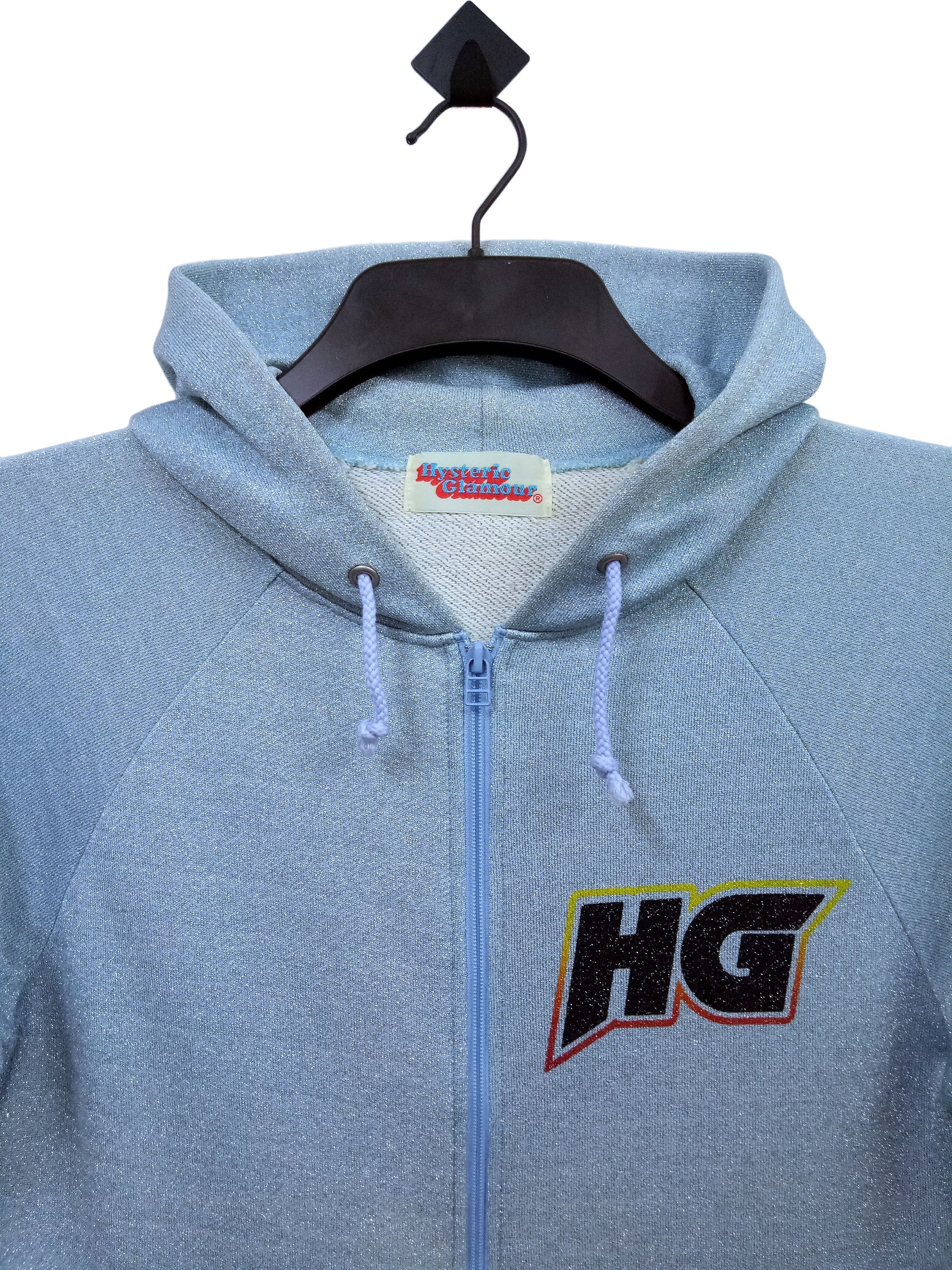 Hysteric Glamour 💥Hysteric Glamour💥Glitter Zip Up Hoodies Rare Size US S / EU 44-46 / 1 - 3 Thumbnail
