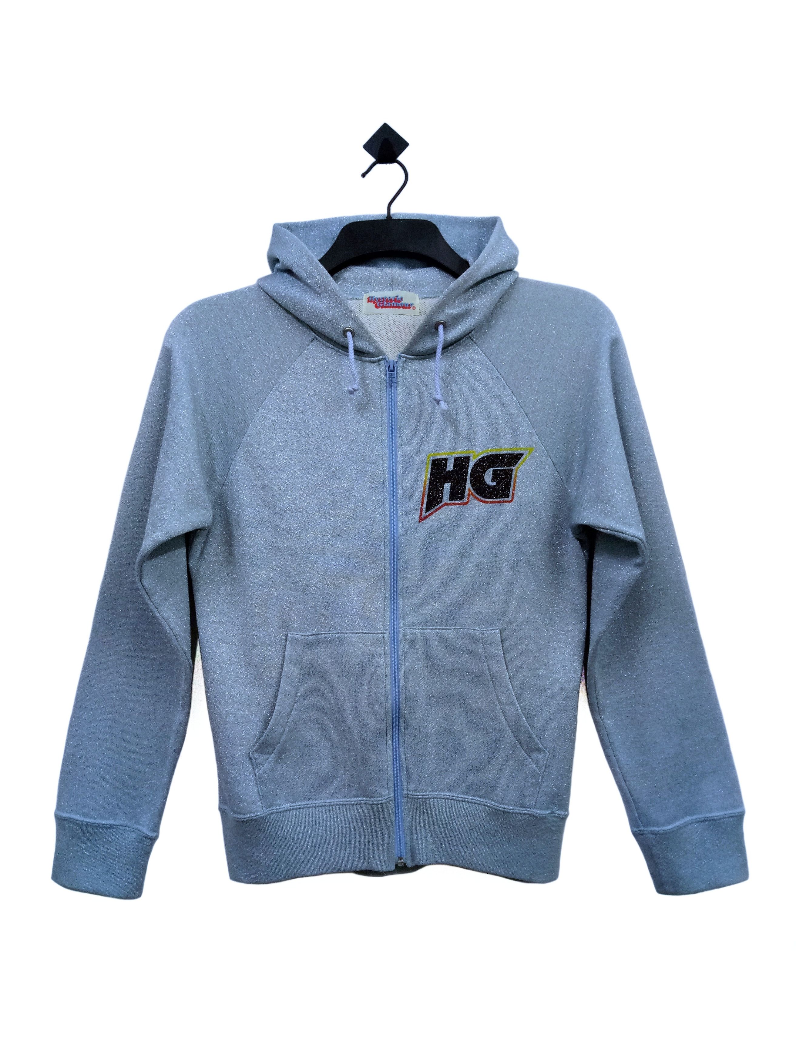 Glitter Zip Up Hoodie | Grailed