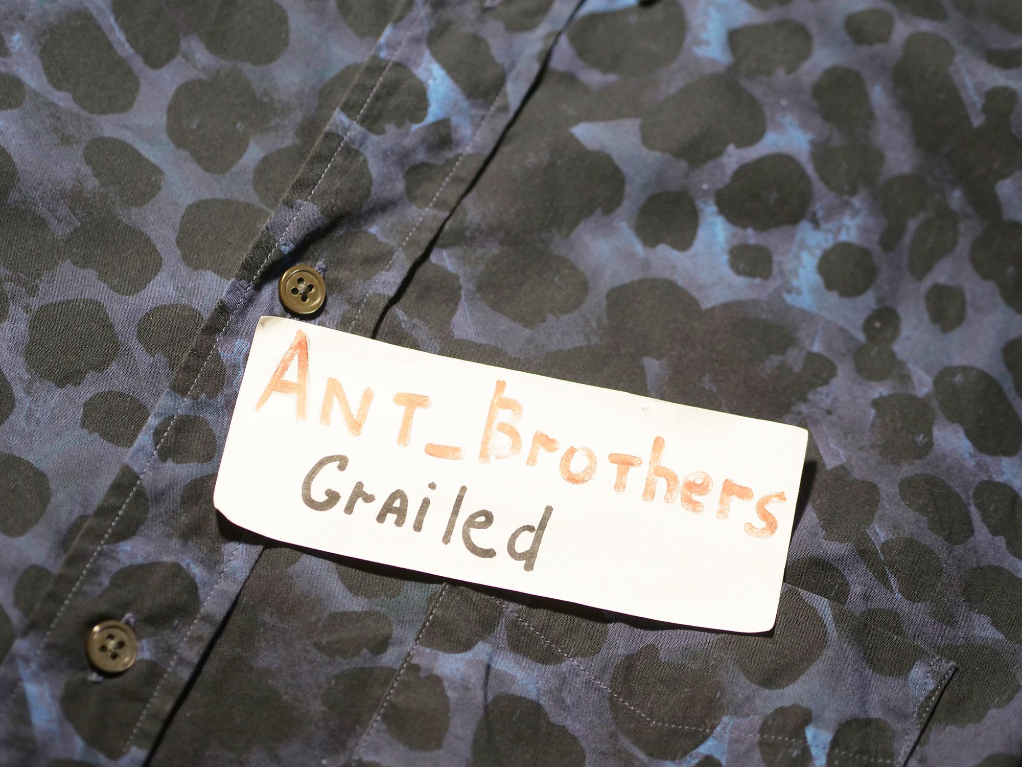Acne Studios Acne Studios Isherwood Animal AW13 shirt Size US M / EU 48-50 / 2 - 9 Thumbnail