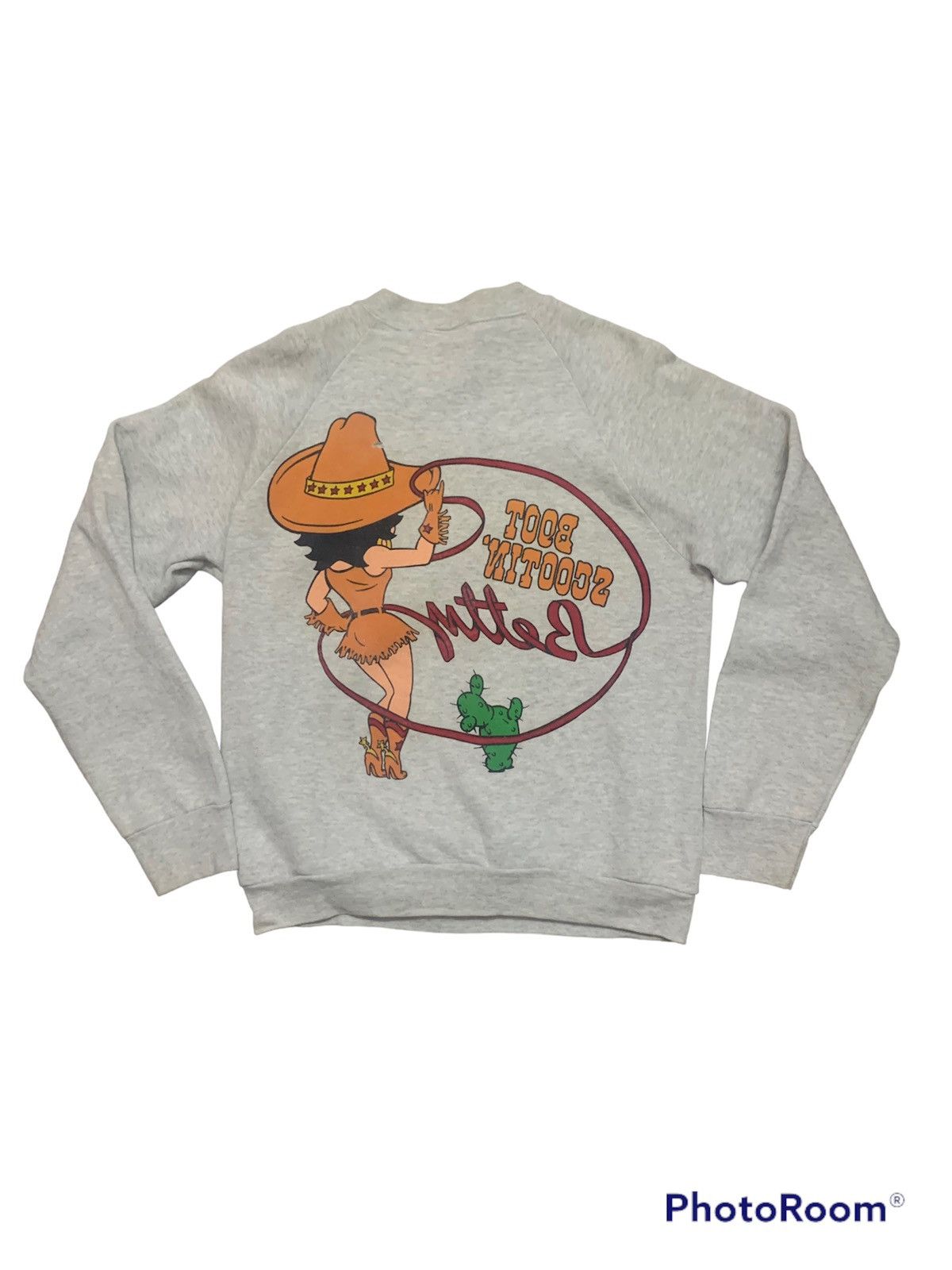 Anime × Vintage Vintage 1993 Betty Boop Mirror Print Sweatshirt Size US M / EU 48-50 / 2 - 2 Thumbnail