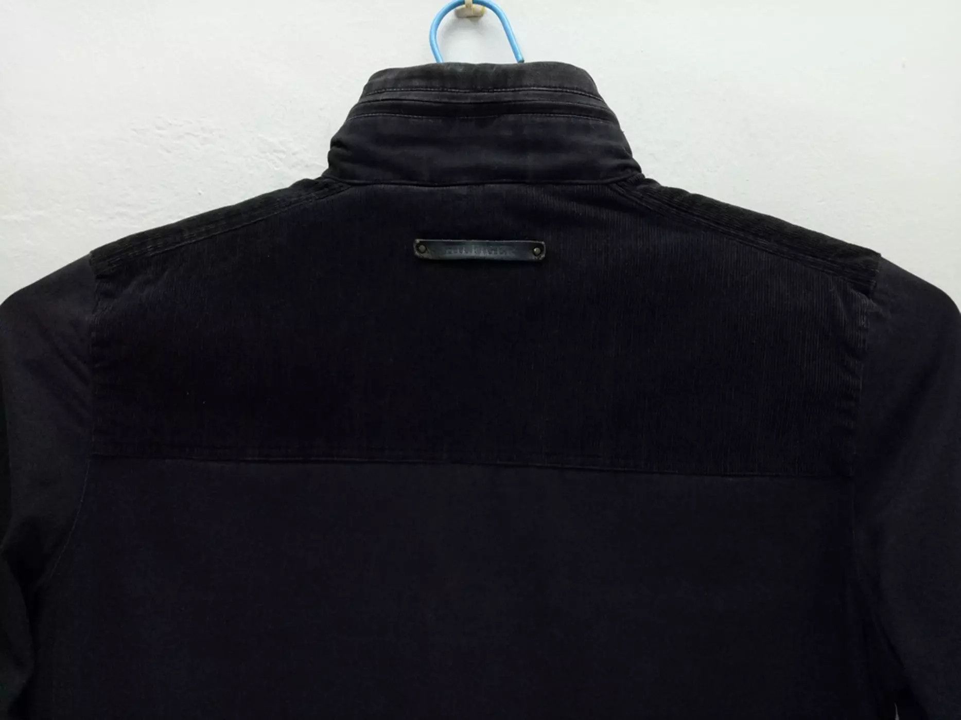 Tommy Hilfiger 🔥🔥🔥Tommy Hilfiger Zip Up Corduroy Denim Jacket Rare Size US L / EU 52-54 / 3 - 14 Thumbnail