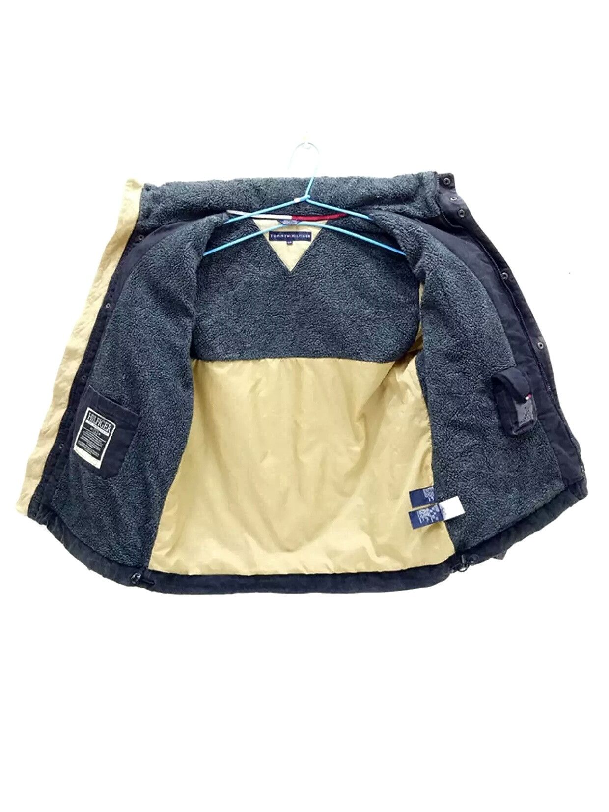 Tommy Hilfiger 🔥🔥🔥Tommy Hilfiger Zip Up Corduroy Denim Jacket Rare Size US L / EU 52-54 / 3 - 17 Thumbnail