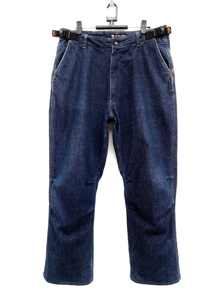 🔥RL67 Polo Ralph Lauren Side Tab Chino Jeans HipHop Style