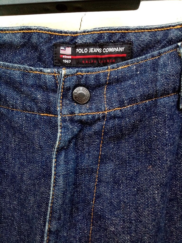 Lauren Ralph Lauren 🔥RL67 Polo Ralph Lauren Side Tab Chino Jeans HipHop Style Size US 34 / EU 50 - 13 Thumbnail