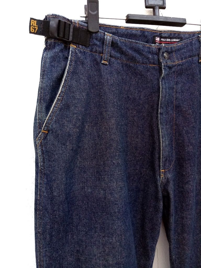 Lauren Ralph Lauren 🔥RL67 Polo Ralph Lauren Side Tab Chino Jeans HipHop Style Size US 34 / EU 50 - 5 Thumbnail