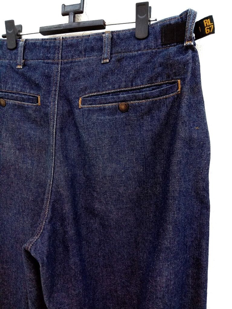 Lauren Ralph Lauren 🔥RL67 Polo Ralph Lauren Side Tab Chino Jeans HipHop Style Size US 34 / EU 50 - 8 Thumbnail