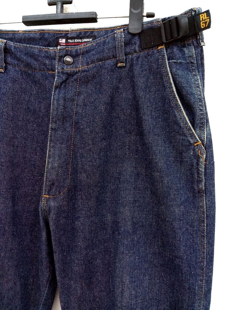 Lauren Ralph Lauren 🔥RL67 Polo Ralph Lauren Side Tab Chino Jeans HipHop Style Size US 34 / EU 50 - 2 Thumbnail