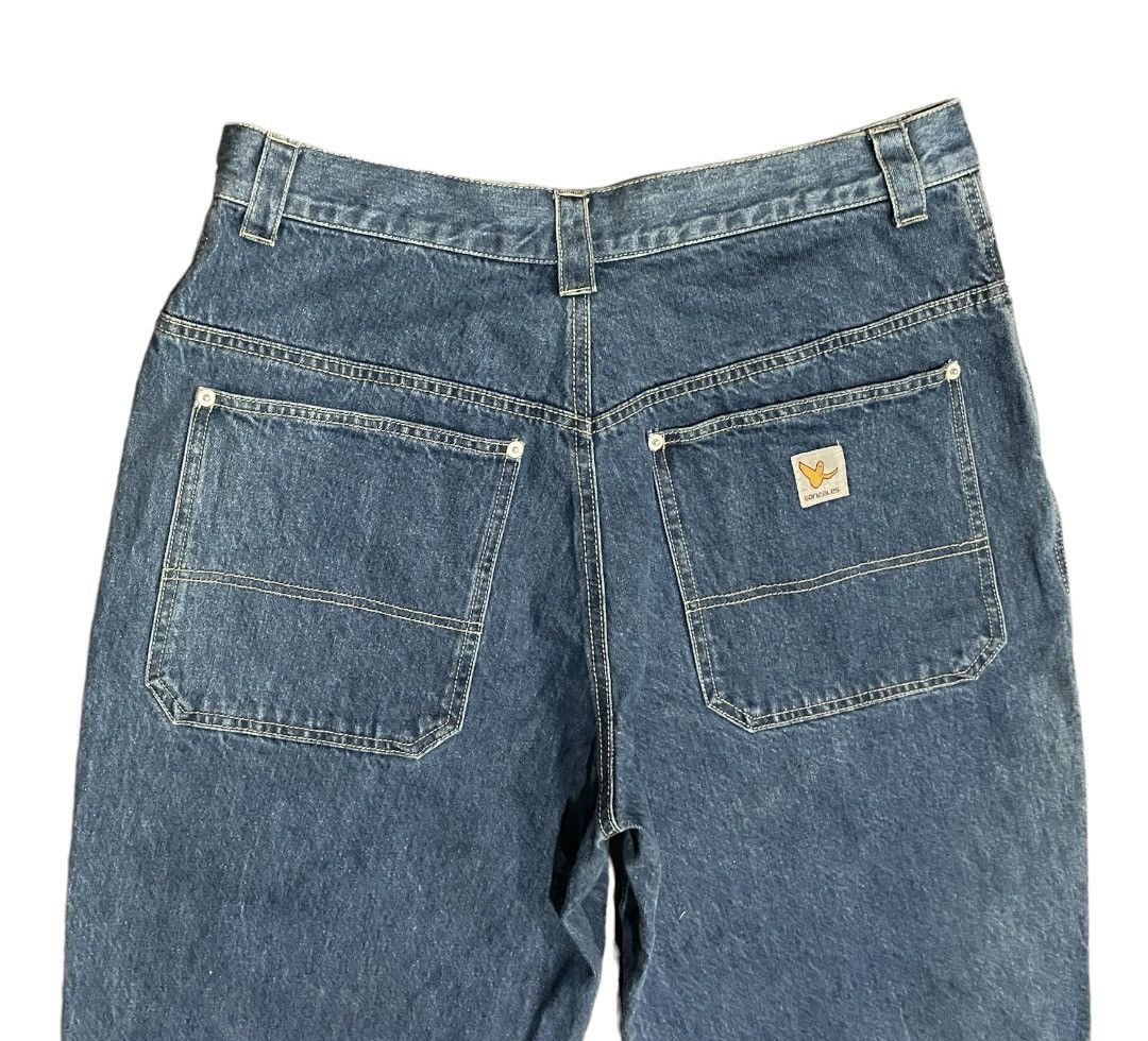 Girl Skateboards Rare🔥Mark Gonzales Vintage Denim Skate Baggy Jeans Size US 34 / EU 50 - 11 Thumbnail
