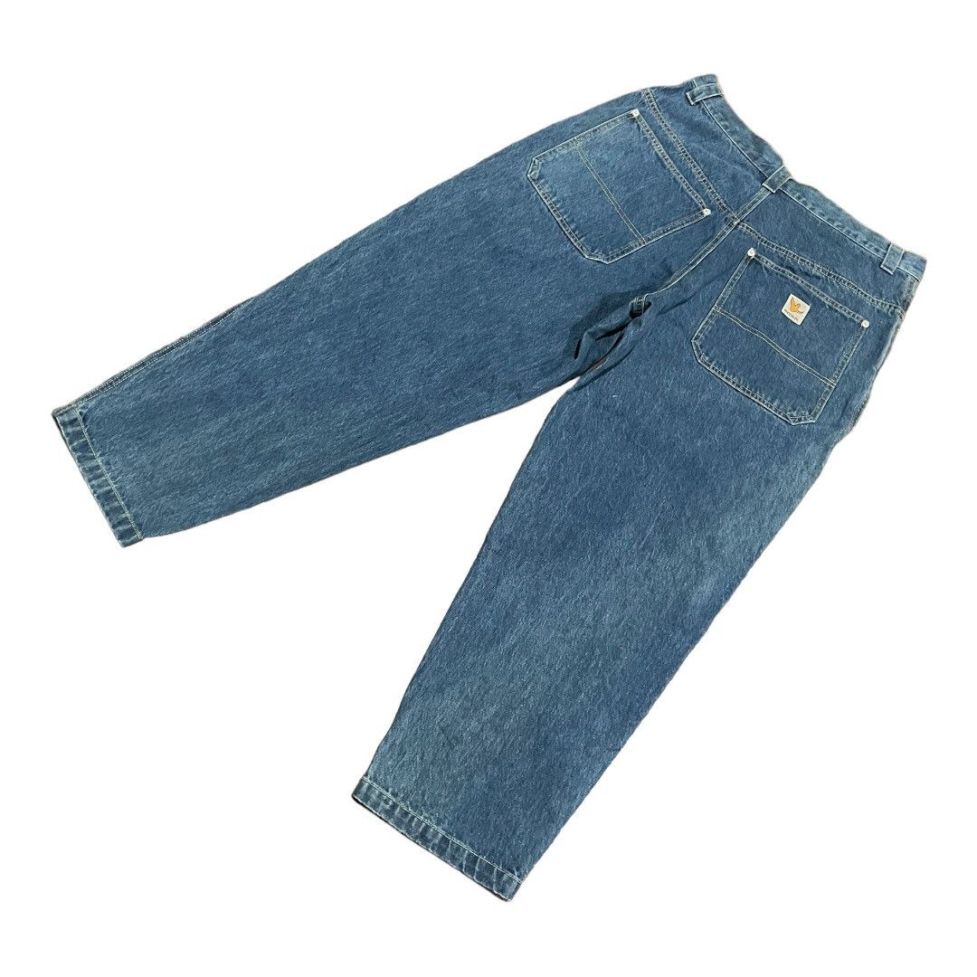 Girl Skateboards Rare🔥Mark Gonzales Vintage Denim Skate Baggy Jeans Size US 34 / EU 50 - 10 Thumbnail