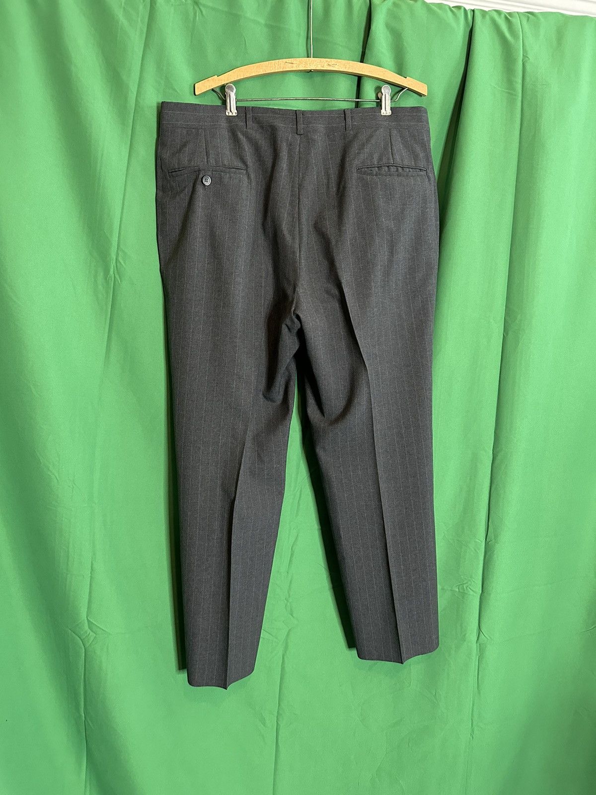 J. Press Vintage pinstriped pleated pants Size US 38 / EU 54 - 6 Thumbnail